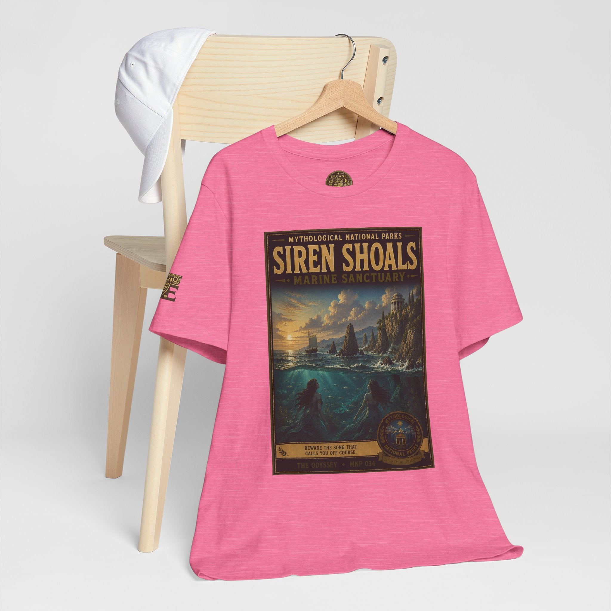 Mythological National Parks Collection IV- #034-038 - THE ODYSSEY | Vintage nature poster Tee | Mythological National Parks graphic shirt