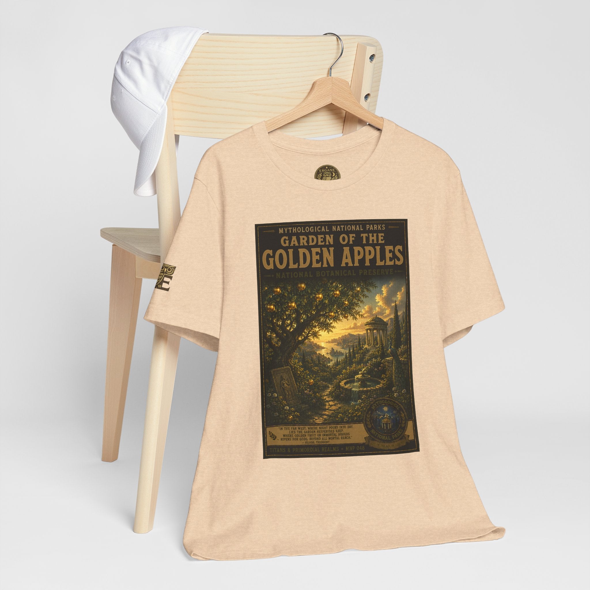 Mythological National Parks COLLECTION V- #048-050 TITANS & PRIMORDIAL REALMS | Vintage nature poster Tee | Mythological National Parks graphic shirt