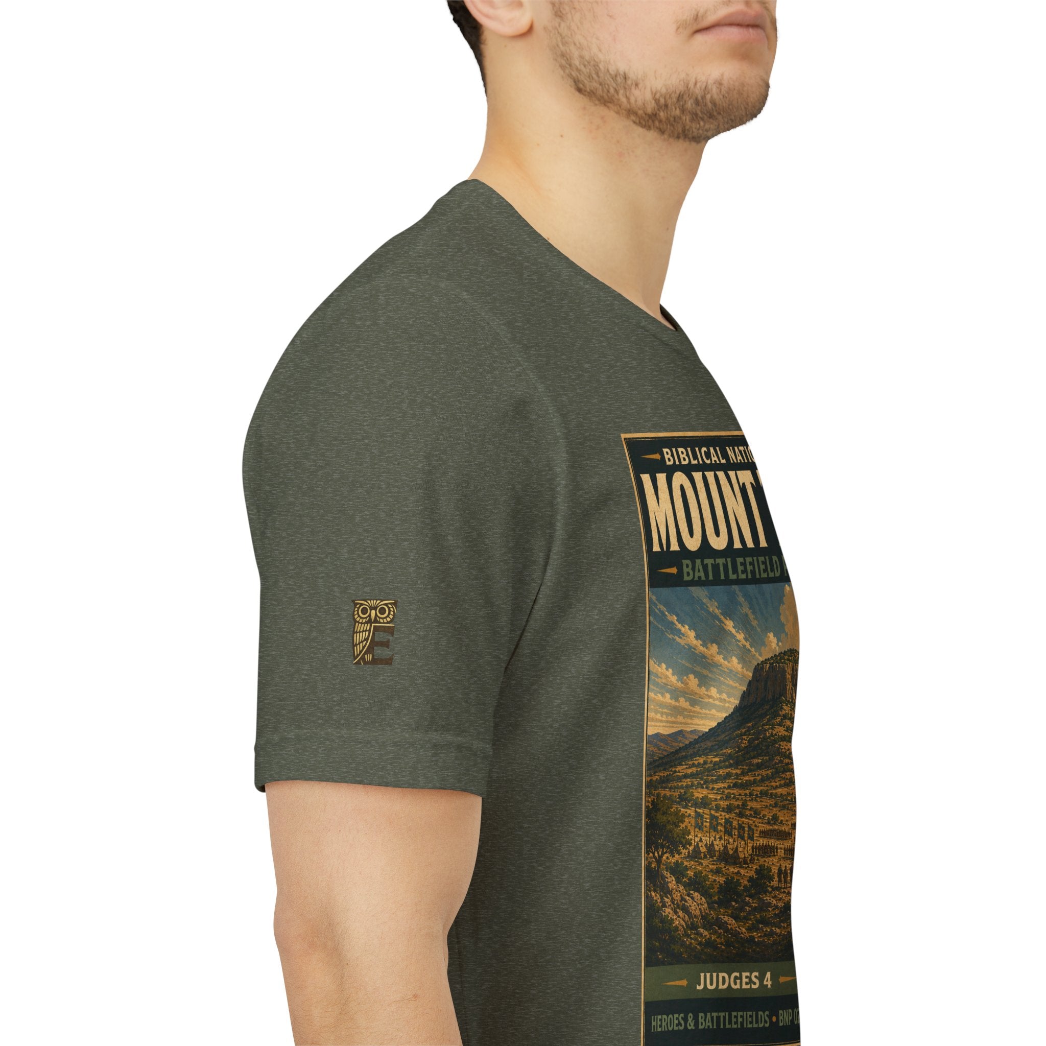 Biblical National Parks Collection IV- Heros & Battlefields #020/023 Judges 4 | Vintage nature poster Tee | Biblical national parks graphic shirt