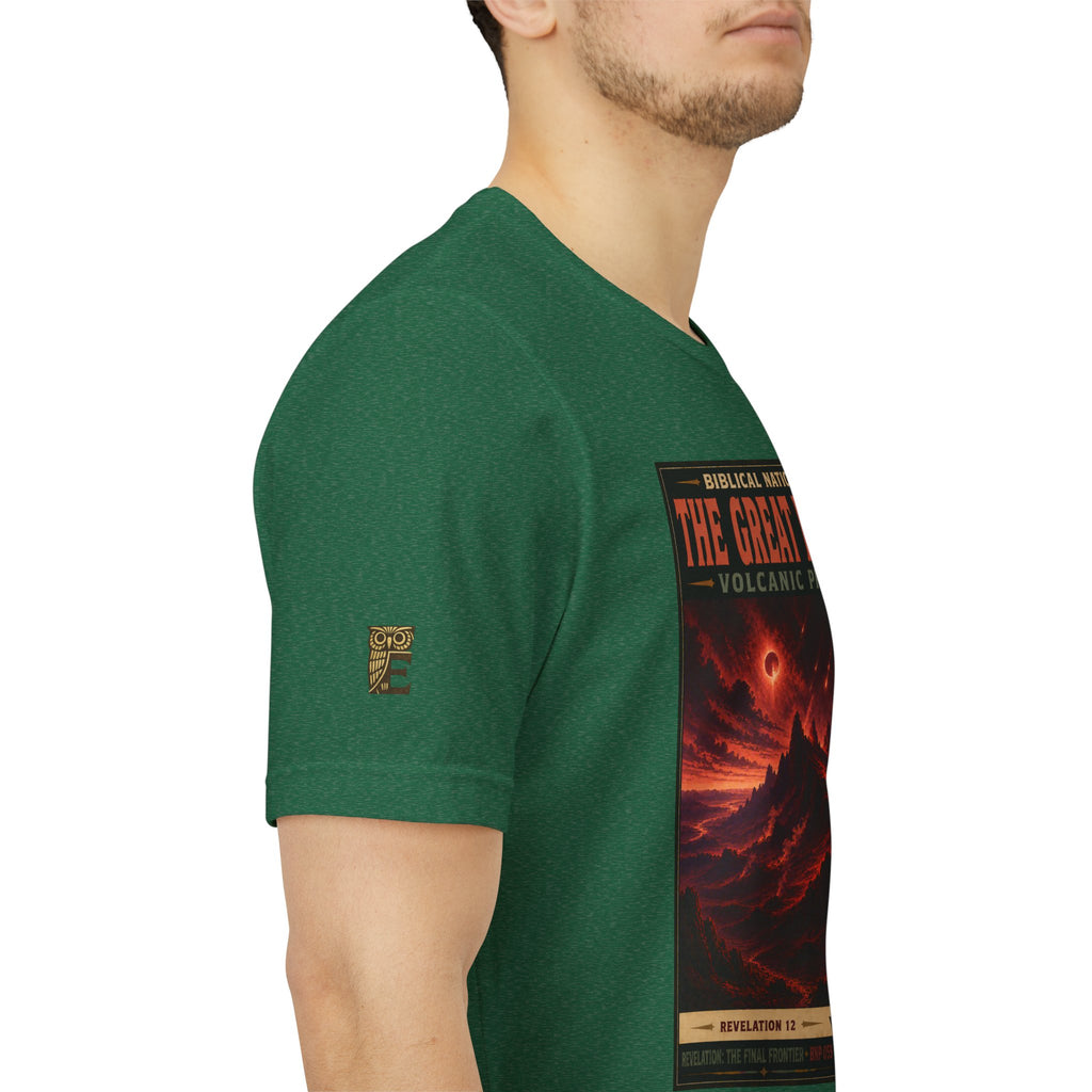Biblical National Parks Collection X- #059/061 - Revelation: The Final Frontier | Revelation 12 | Vintage nature poster Tee | Biblical national parks graphic shirt