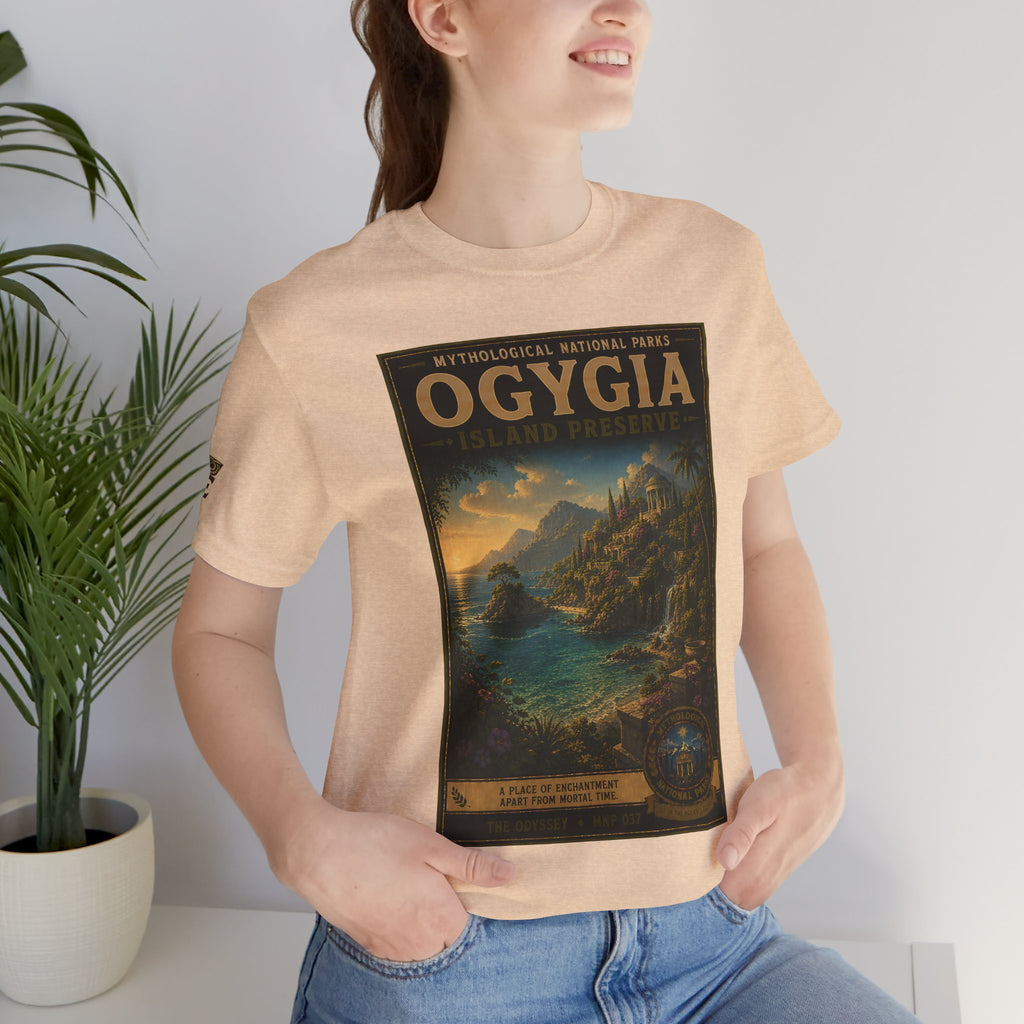 Mythological National Parks Collection IV- #037-038 - THE ODYSSEY | Vintage nature poster Tee | Mythological National Parks graphic shirt