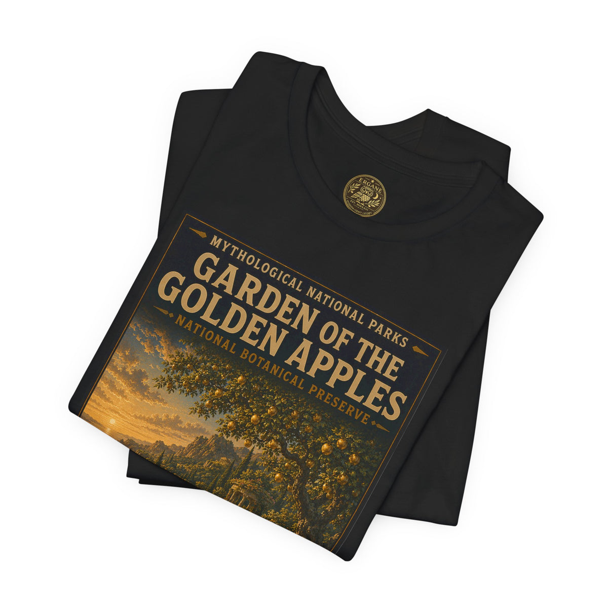 Mythological National Parks COLLECTION V- #048-050 TITANS & PRIMORDIAL REALMS | Vintage nature poster Tee | Mythological National Parks graphic shirt
