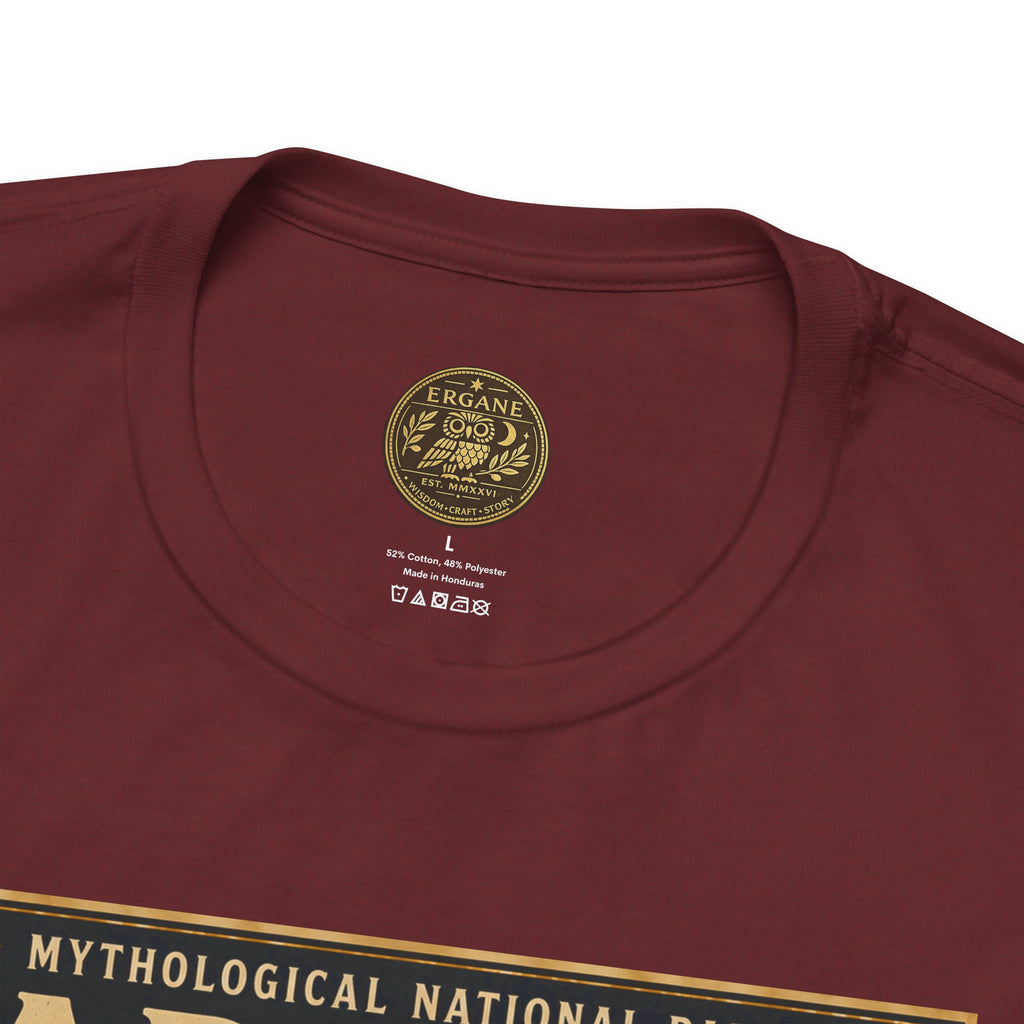 Mythological National Parks Collection I- #007-007 -The Olympians | Vintage nature poster Tee | Mythological National Parks graphic shirt