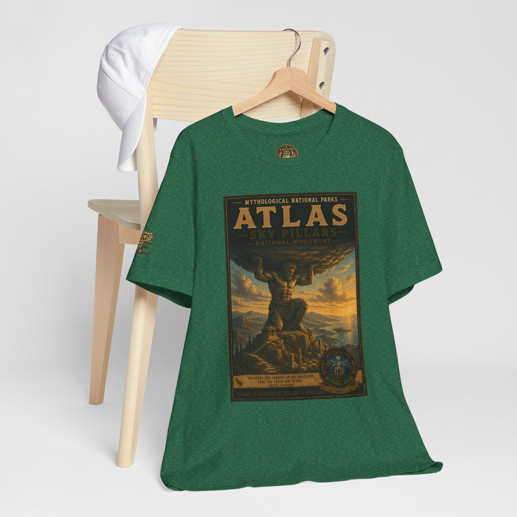 Mythological National Parks COLLECTION V- #044-050 TITANS & PRIMORDIAL REALMS | Vintage nature poster Tee | Mythological National Parks graphic shirt