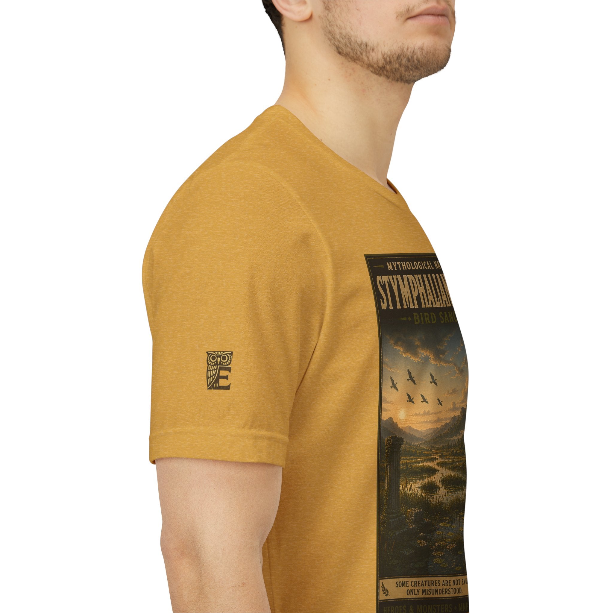 Mythological National Parks Collection III- #022-028 - Heros & Monsters | Vintage nature poster Tee | Mythological National Parks graphic shirt