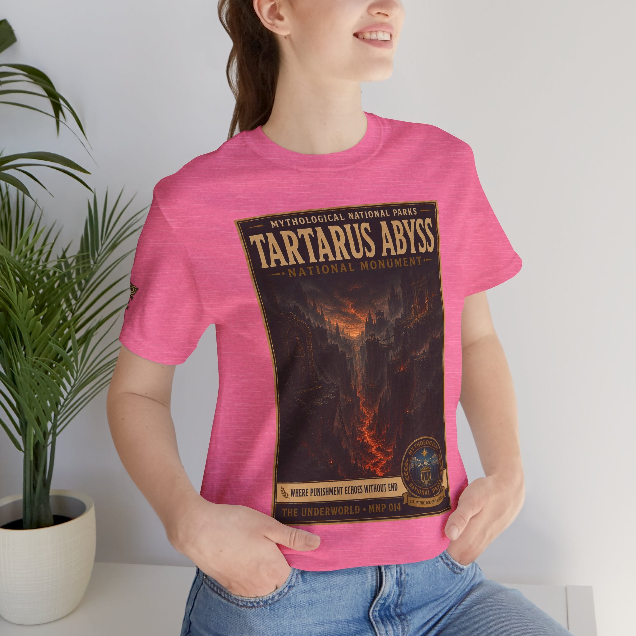Mythological National Parks Collection II- #014-016 -The Underworld | Vintage nature poster Tee | Mythological National Parks graphic shirt