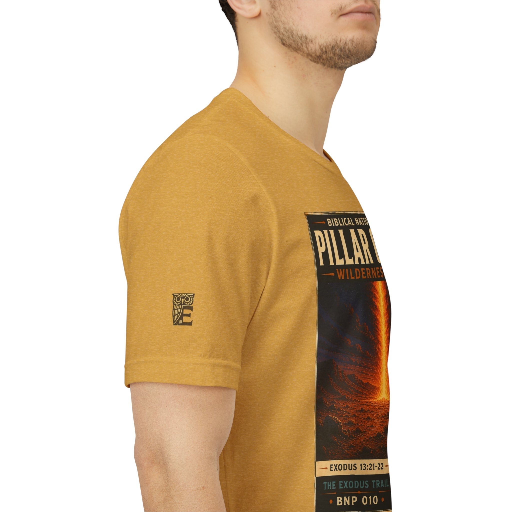 Biblical National Parks Collection II- The Exodus Trail #010/013 Exodus 13: 21-22 | Vintage nature poster Tee | Biblical national parks graphic shirt