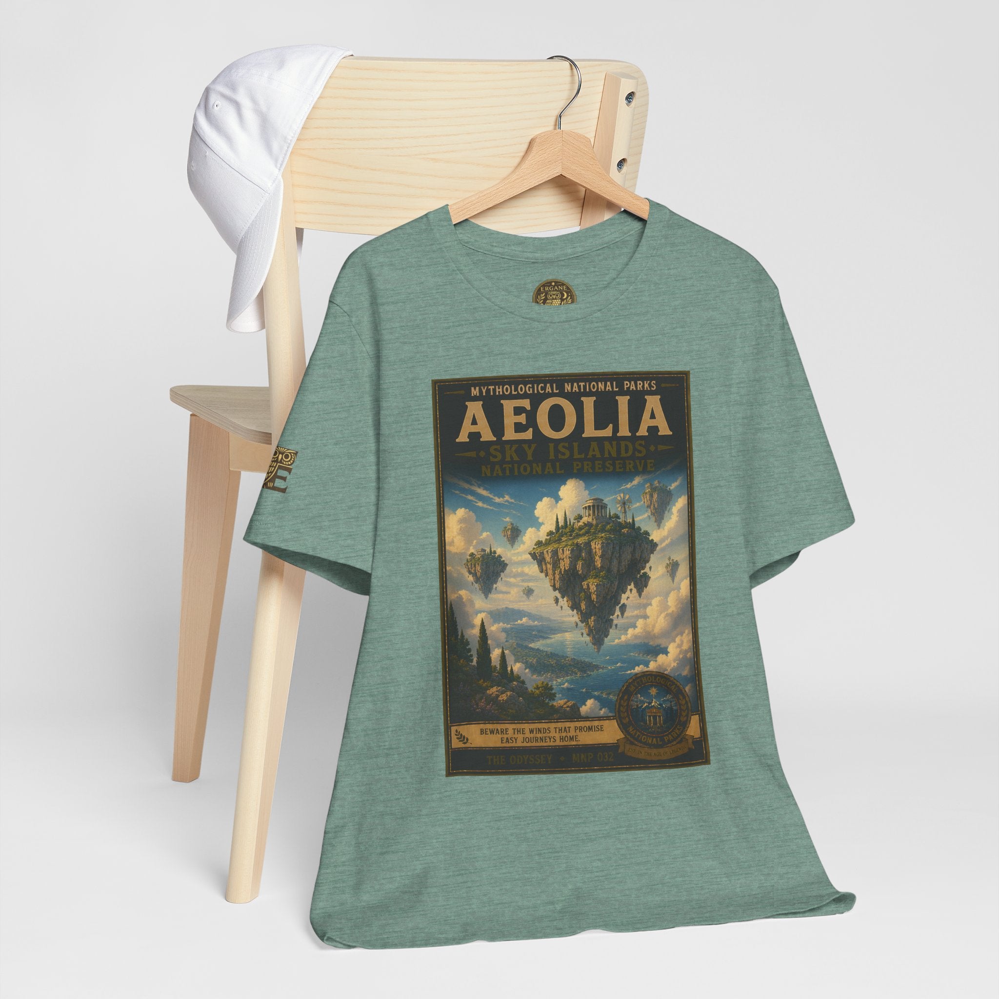 Mythological National Parks Collection IV- #032-038 - THE ODYSSEY | Vintage nature poster Tee | Mythological National Parks graphic shirt