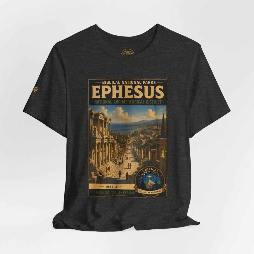 Biblical National Parks Collection VIII- The Apostles' Trails #048/049 | Acts 19 | Vintage nature poster Tee | Biblical national parks graphic shirt