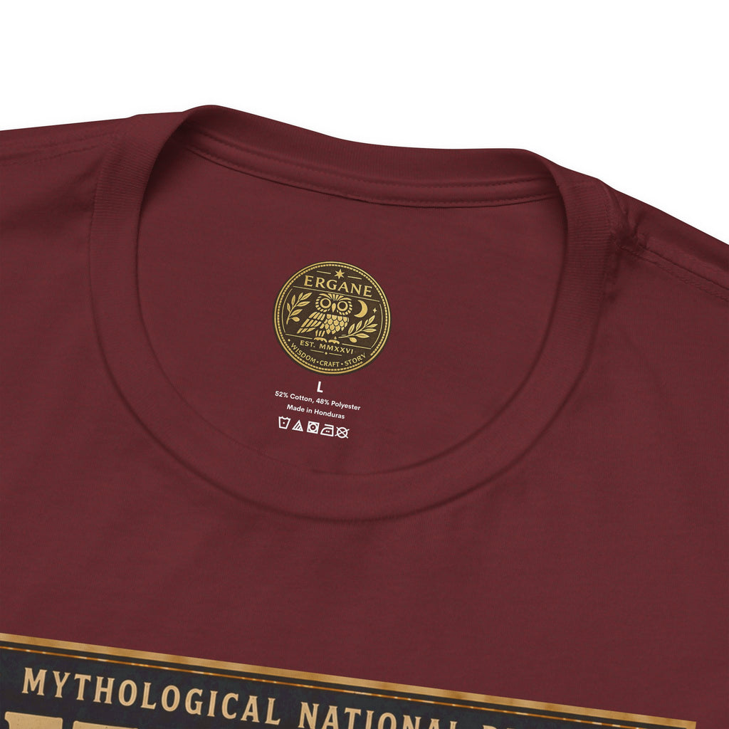 Mythological National Parks Collection II- #011-016 -The Underworld | Vintage nature poster Tee | Mythological National Parks graphic shirt