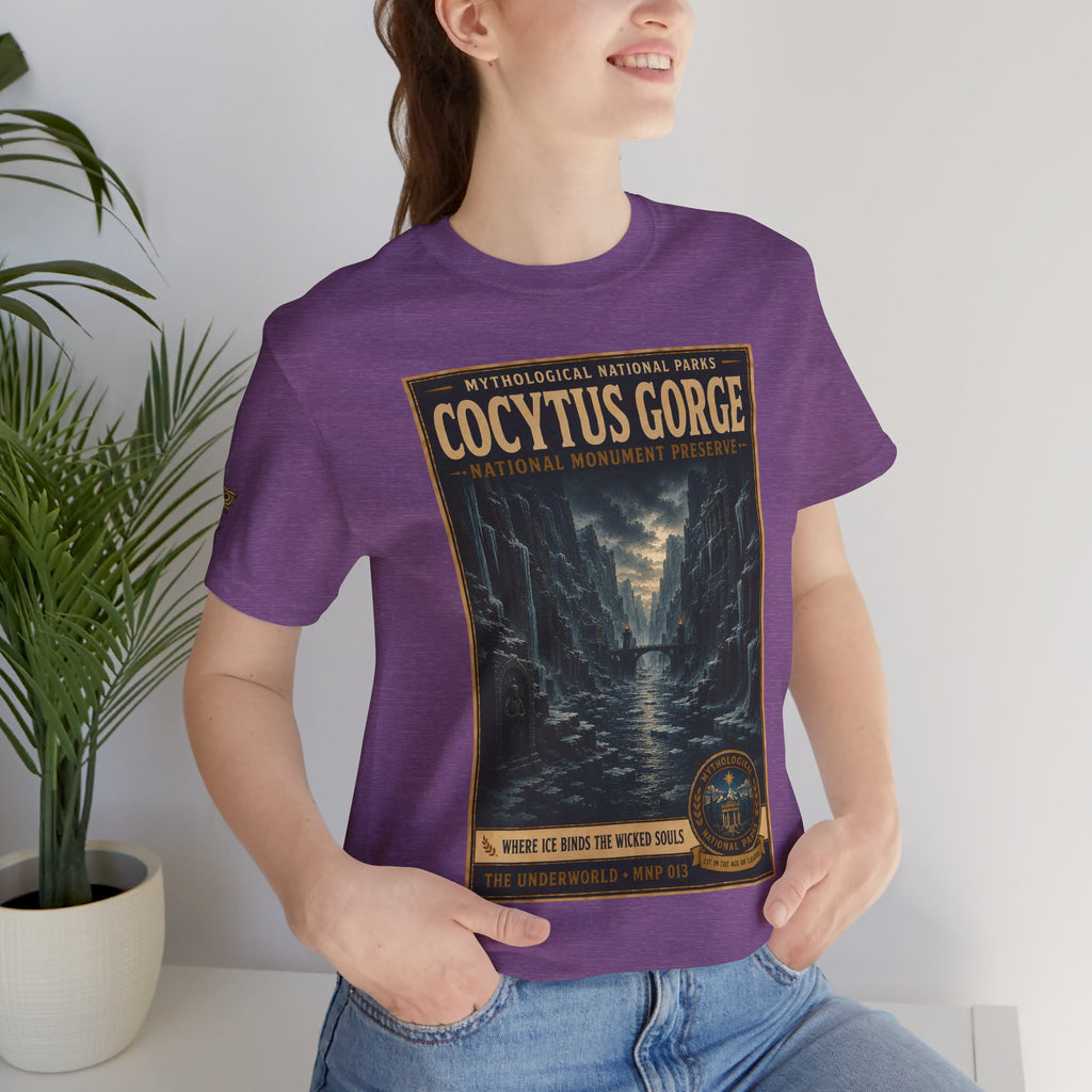 Mythological National Parks Collection II- #013-016 -The Underworld | Vintage nature poster Tee | Mythological National Parks graphic shirt