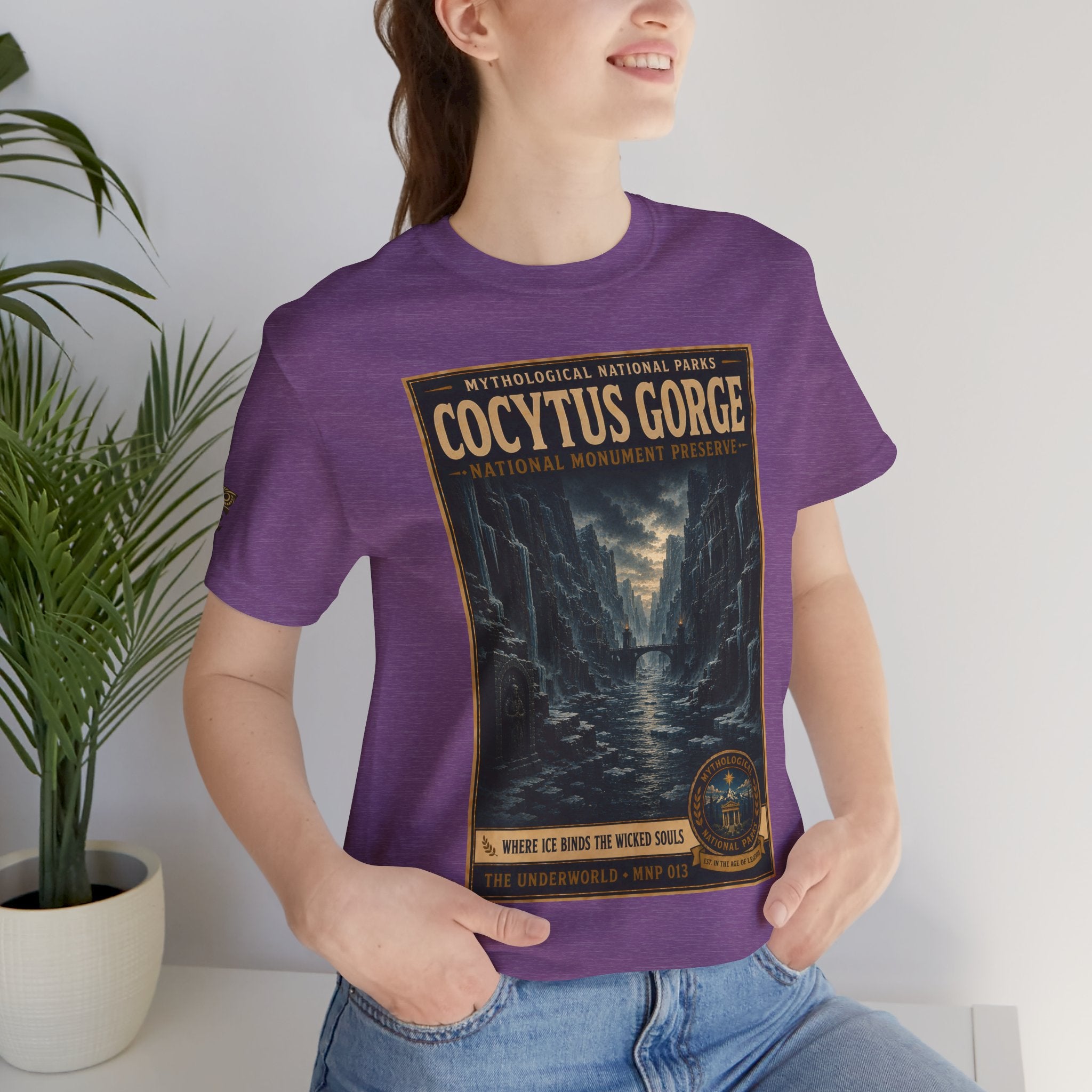 Mythological National Parks Collection II- #013-016 -The Underworld | Vintage nature poster Tee | Mythological National Parks graphic shirt