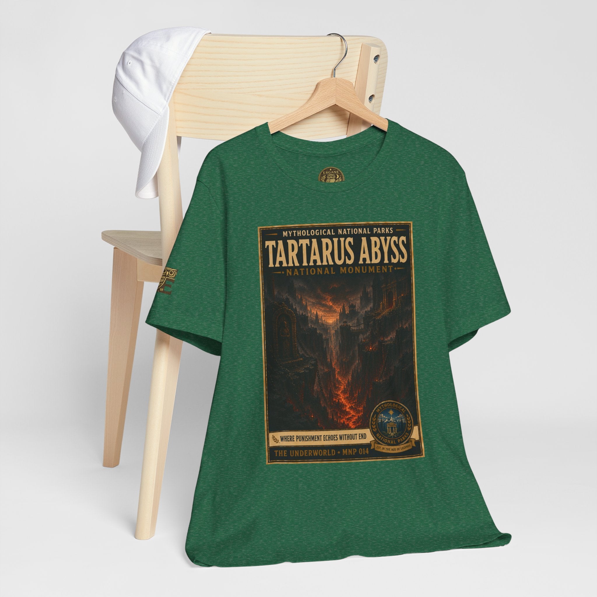 Mythological National Parks Collection II- #014-016 -The Underworld | Vintage nature poster Tee | Mythological National Parks graphic shirt
