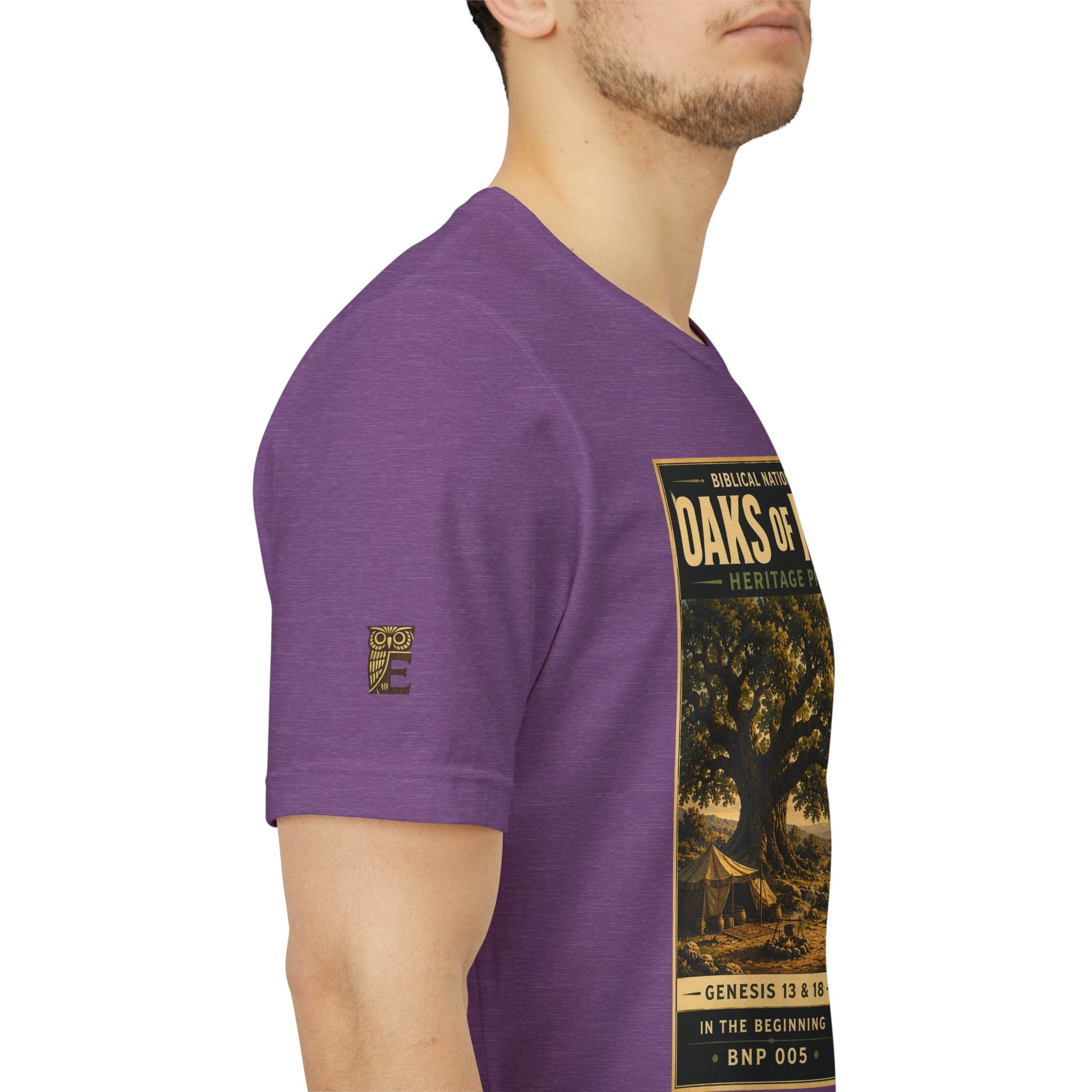 Biblical National Parks Collection I- In The Beginning #005/006 Genesis 13 & 18 | Vintage nature poster Tee | Biblical national parks graphic shirt
