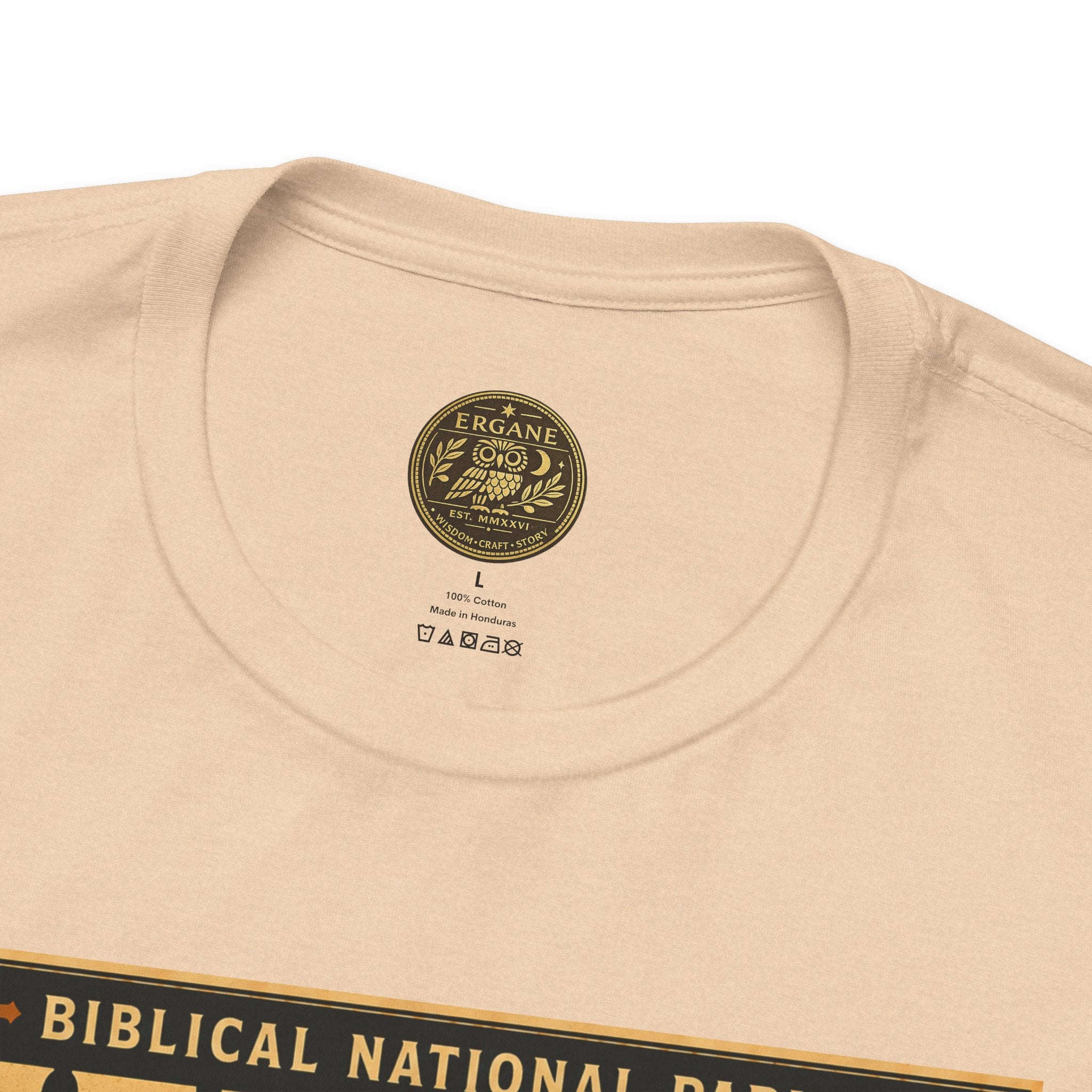 Biblical National Parks Collection III- The Promised Land #016/018 Joshua 6 | Vintage nature poster Tee | Biblical national parks graphic shirt