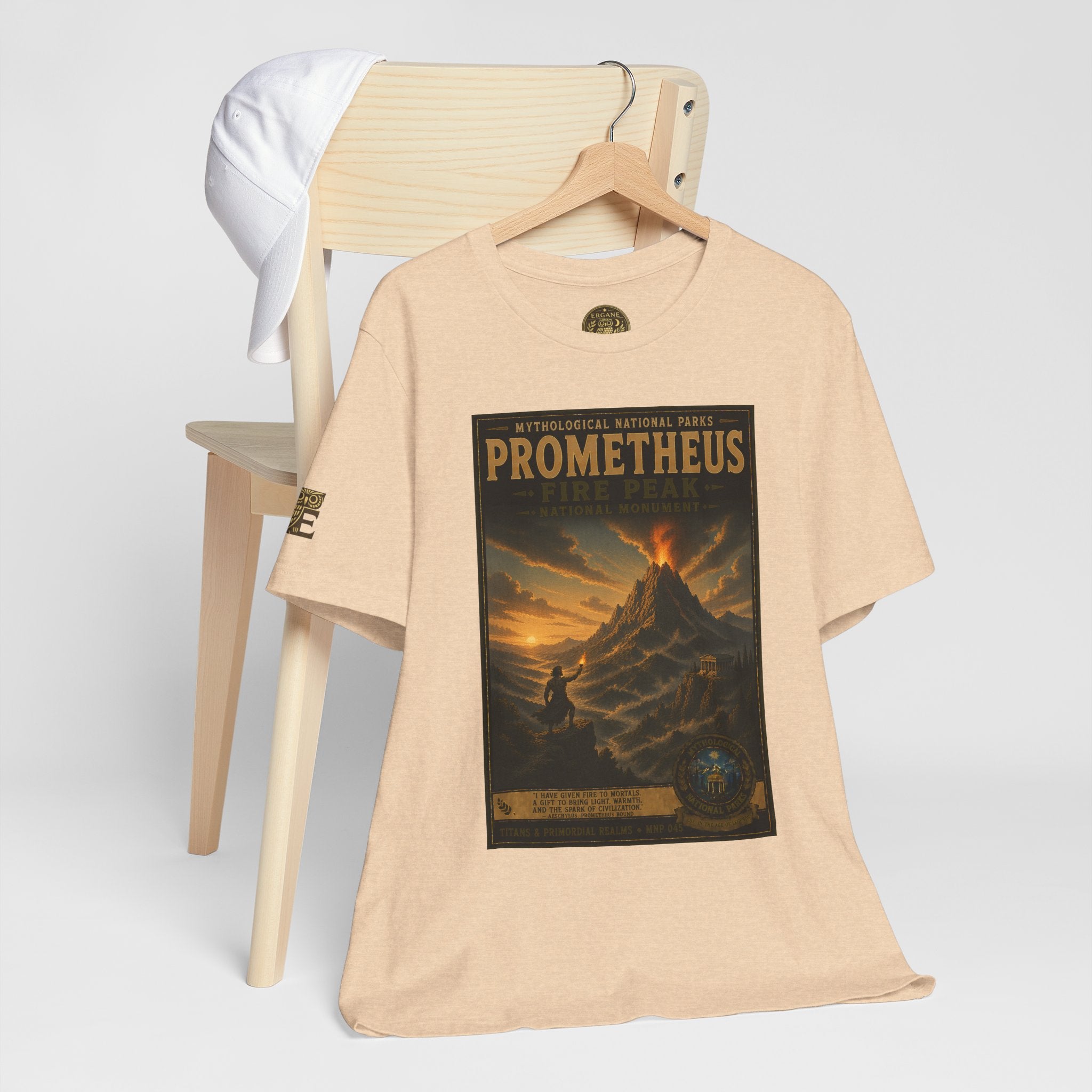 Mythological National Parks COLLECTION V- #045-050 TITANS & PRIMORDIAL REALMS | Vintage nature poster Tee | Mythological National Parks graphic shirt
