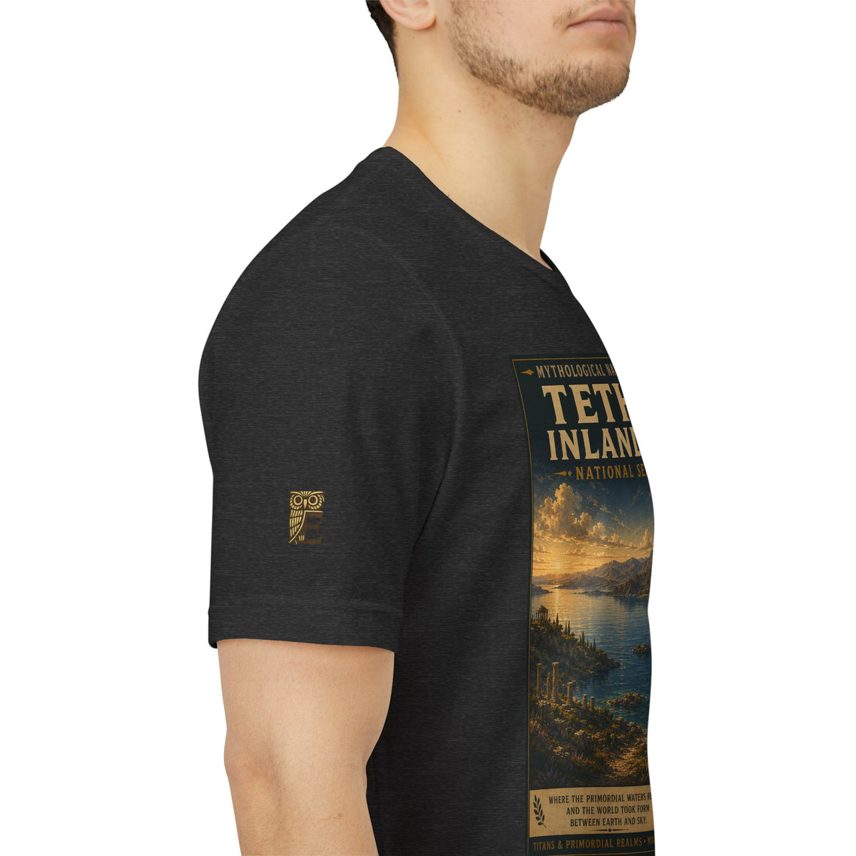 Mythological National Parks COLLECTION V- #043-050 TITANS & PRIMORDIAL REALMS | Vintage nature poster Tee | Mythological National Parks graphic shirt