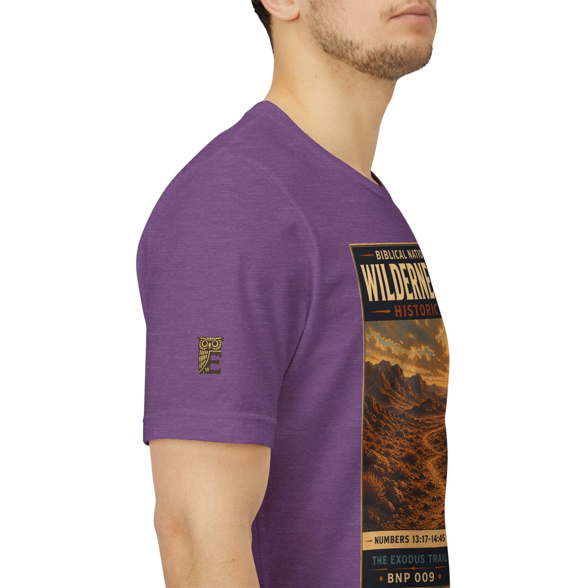 Biblical National Parks Collection II- The Exodus Trail #009/013 Exodus 13: 17 - 14:45 | Vintage nature poster Tee | Biblical national parks graphic shirt