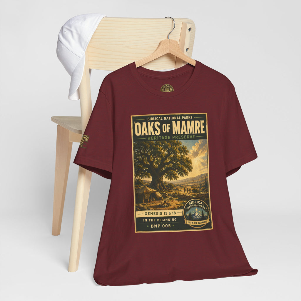 Biblical National Parks Collection I- In The Beginning #005/006 Genesis 13 & 18 | Vintage nature poster Tee | Biblical national parks graphic shirt