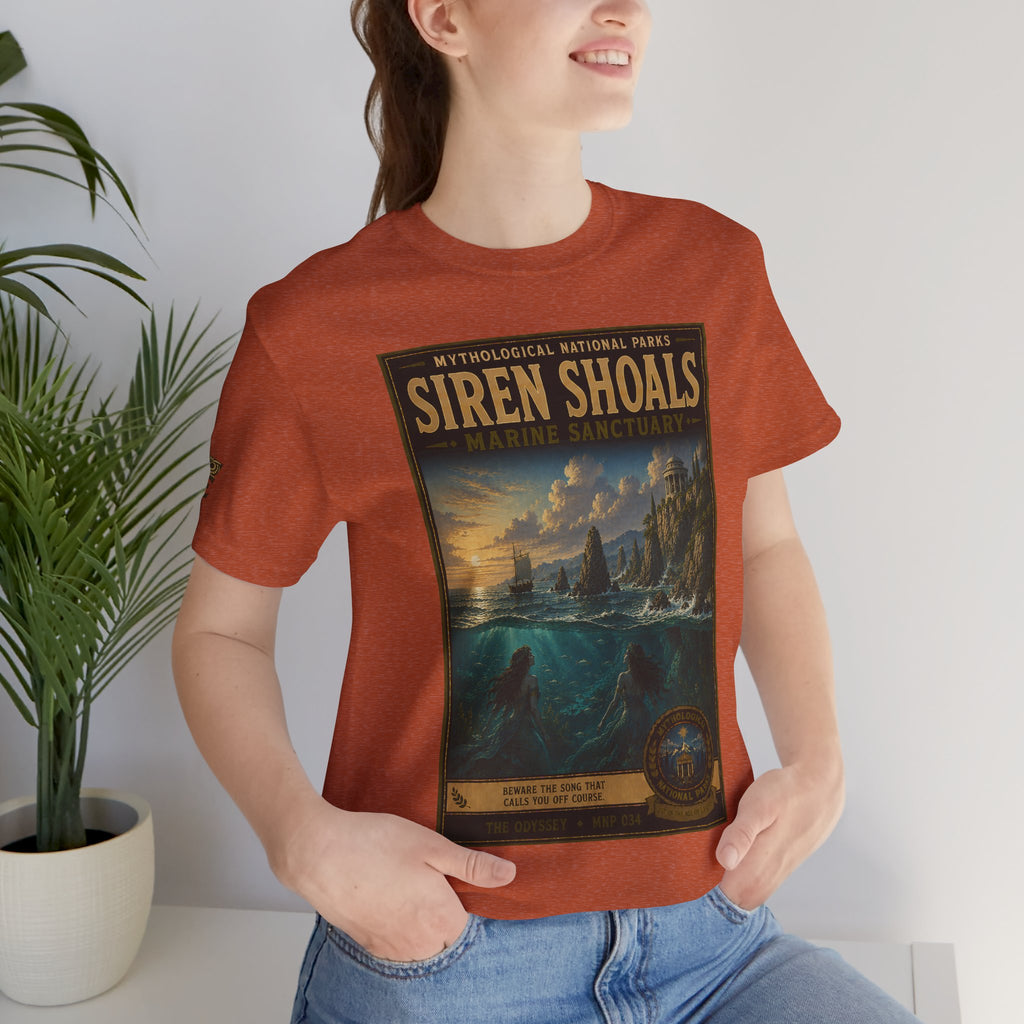 Mythological National Parks Collection IV- #034-038 - THE ODYSSEY | Vintage nature poster Tee | Mythological National Parks graphic shirt