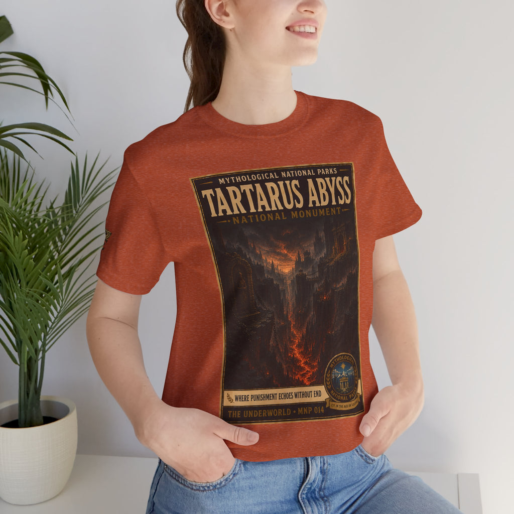 Mythological National Parks Collection II- #014-016 -The Underworld | Vintage nature poster Tee | Mythological National Parks graphic shirt
