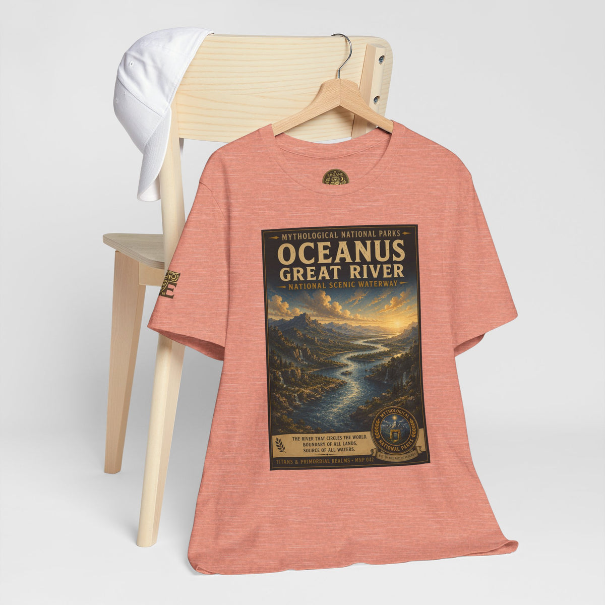 Mythological National Parks COLLECTION V- #042-050 TITANS & PRIMORDIAL REALMS | Vintage nature poster Tee | Mythological National Parks graphic shirt
