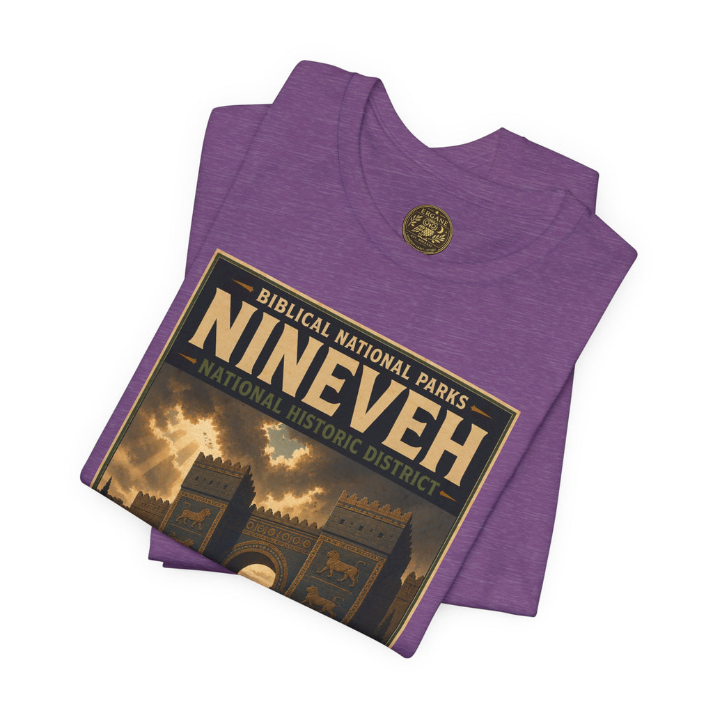 Biblical National Parks Collection V- Prophets & Wonders #029/030 Jonah 3 | Vintage nature poster Tee | Biblical national parks graphic shirt