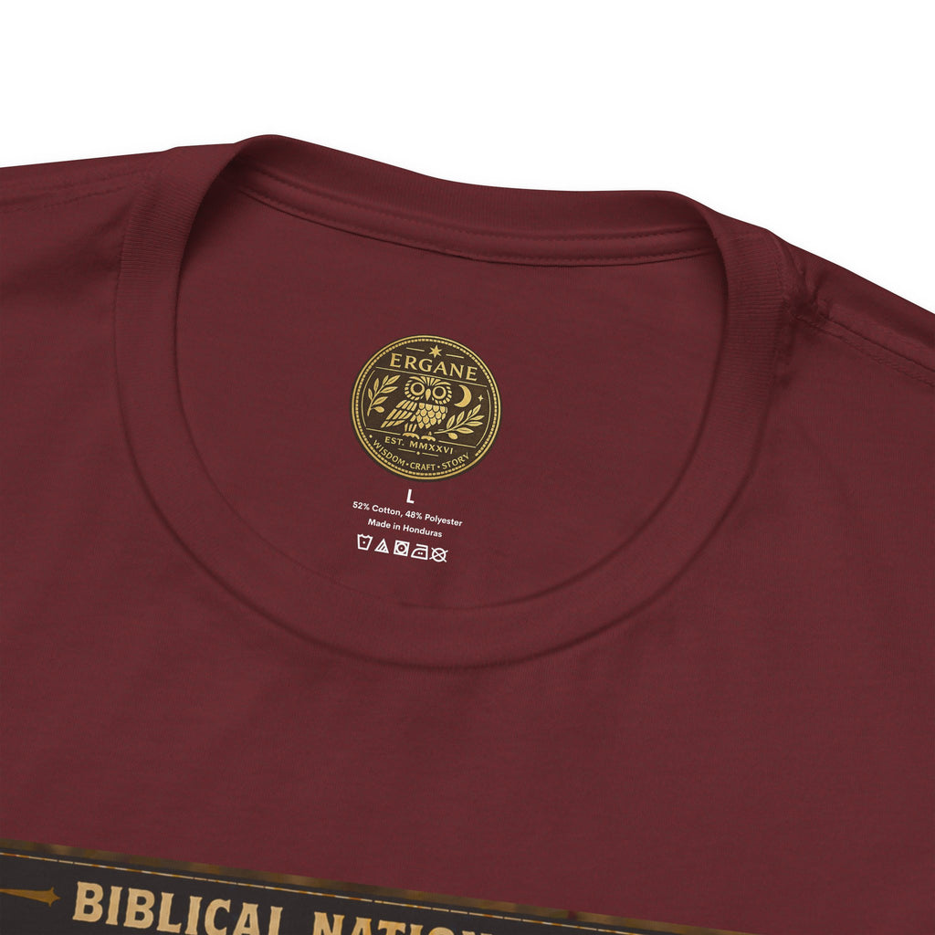 Biblical National Parks Collection VIII- The Apostles' Trails #046/049 | Acts 17 | Vintage nature poster Tee | Biblical national parks graphic shirt