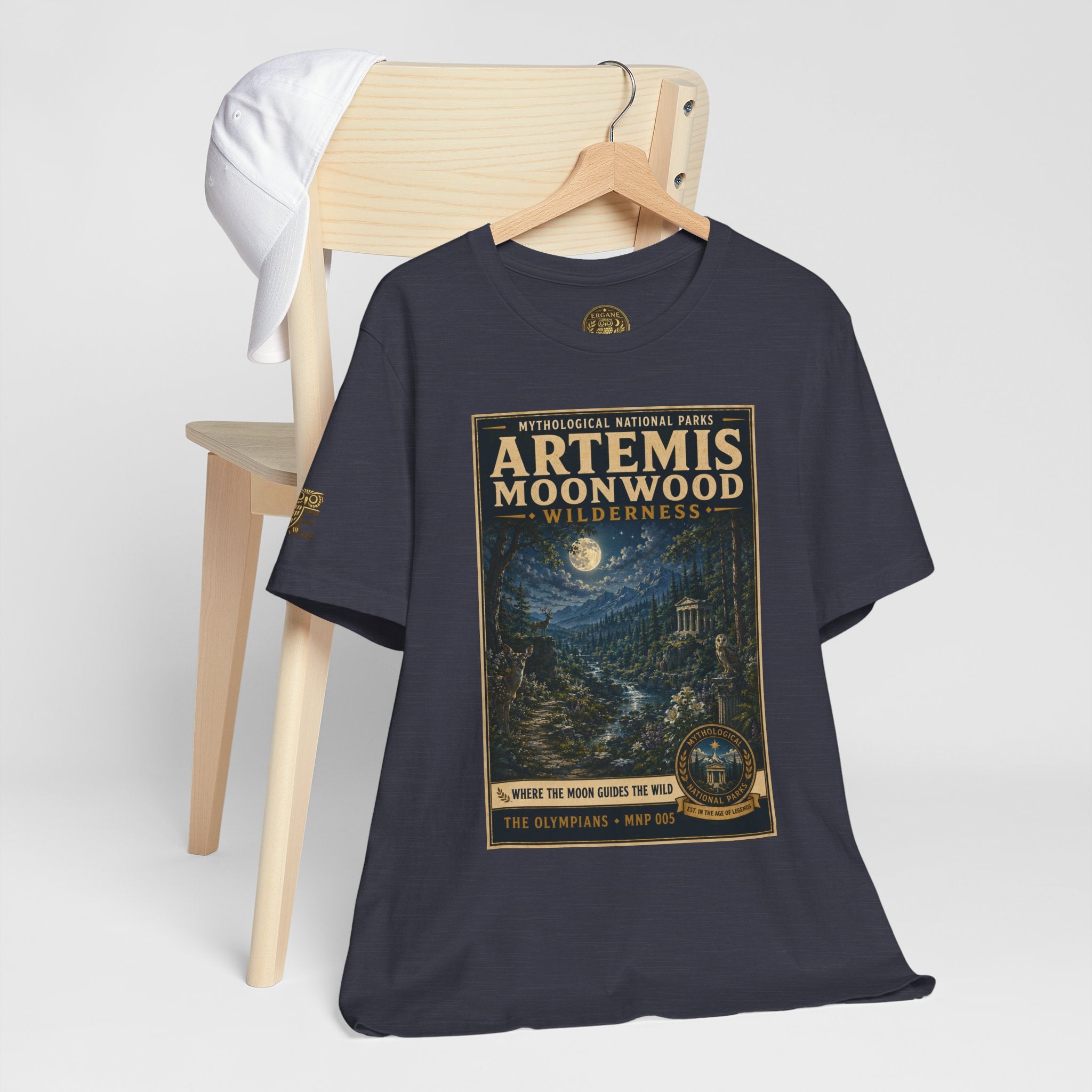 Mythological National Parks Collection I- #005-007 -The Olympians | Vintage nature poster Tee | Mythological National Parks graphic shirt