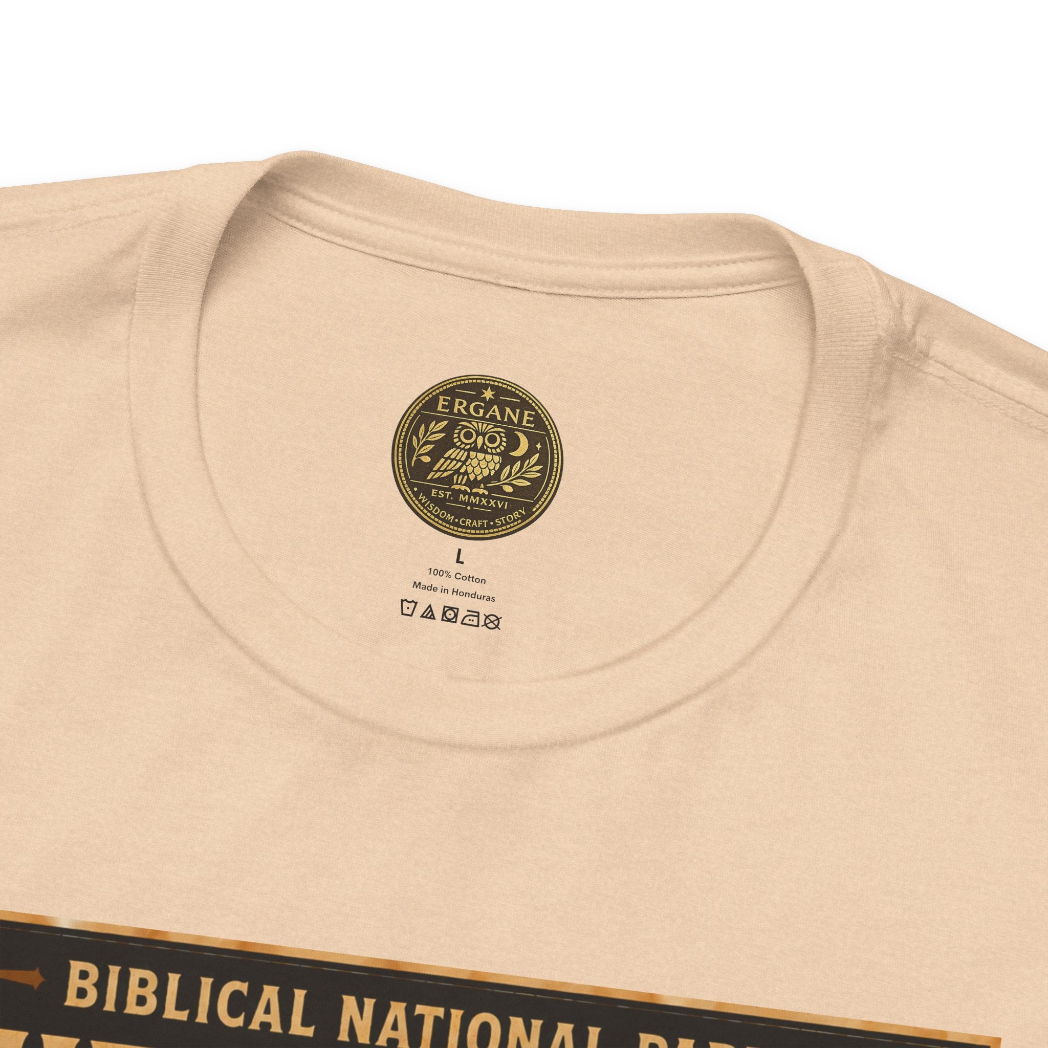 Biblical National Parks Collection V- Prophets & Wonders #027/030 Daniel 6 | Vintage nature poster Tee | Biblical national parks graphic shirt