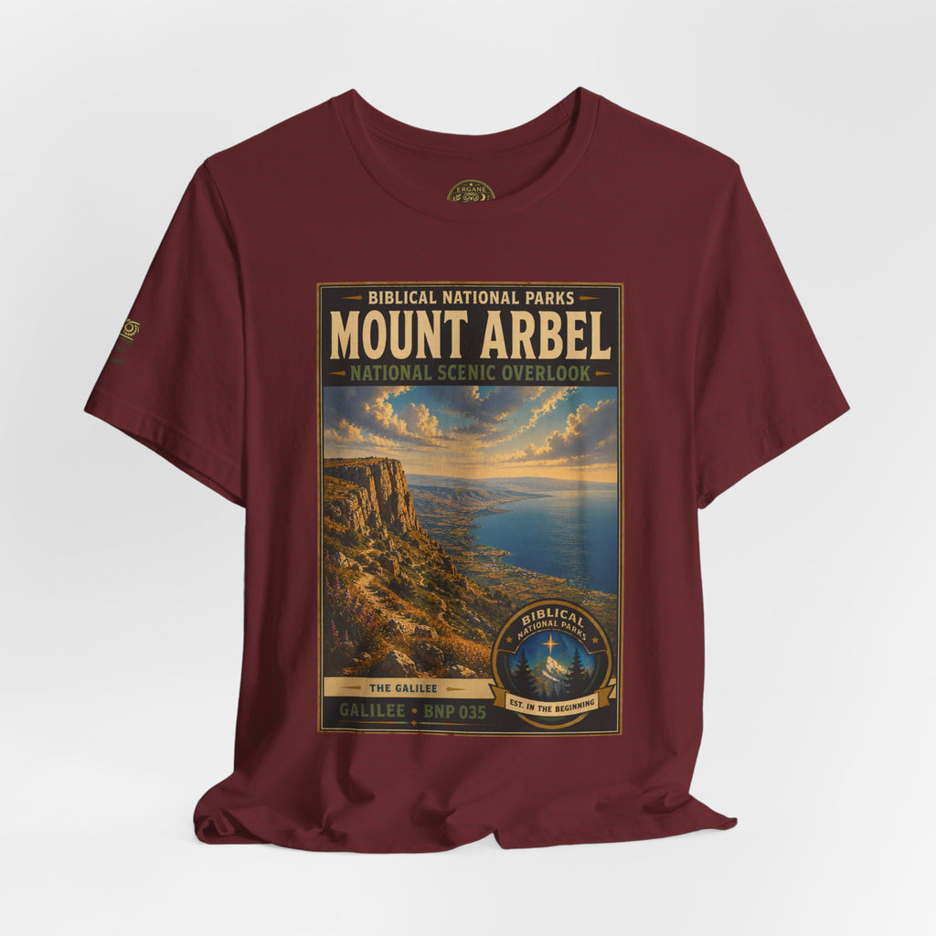 Biblical National Parks Collection VI- Galilee #035/035 The Galilee | Vintage nature poster Tee | Biblical national parks graphic shirt