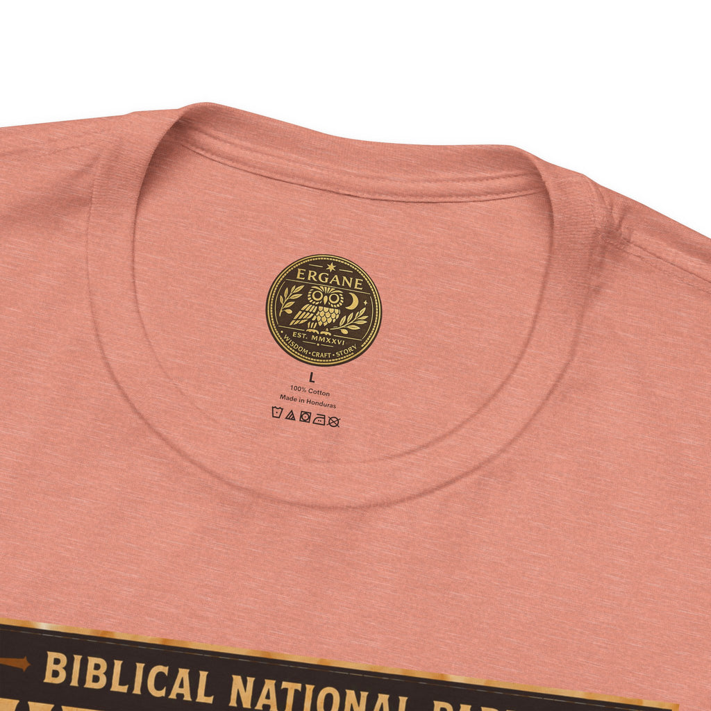 Biblical National Parks Collection V- Prophets & Wonders #027/030 Daniel 6 | Vintage nature poster Tee | Biblical national parks graphic shirt