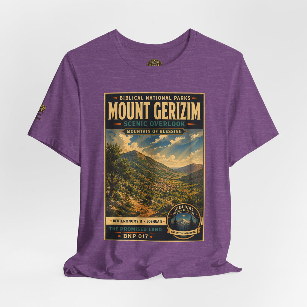 Biblical National Parks Collection III- The Promised Land #017/018 Joshua 8 | Vintage nature poster Tee | Biblical national parks graphic shirt