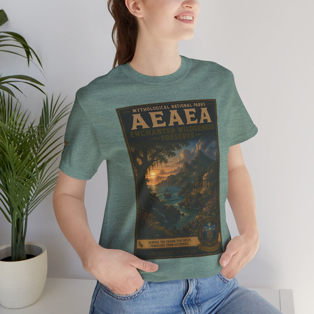 Mythological National Parks Collection IV- #033-038 - THE ODYSSEY | Vintage nature poster Tee | Mythological National Parks graphic shirt