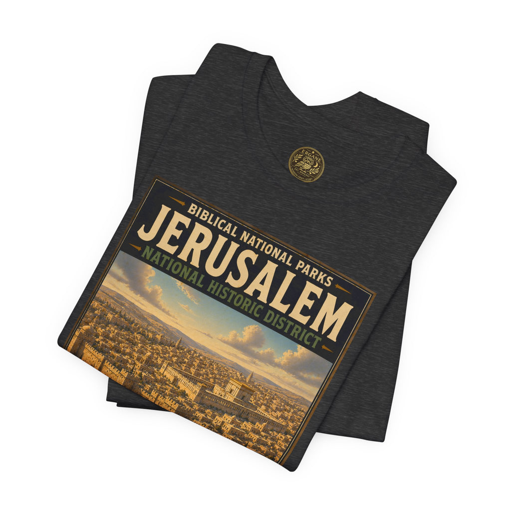 Biblical National Parks Collection VII- The Holy Week #037/041 | Matthew 21-23 | Vintage nature poster Tee | Biblical national parks graphic shirt