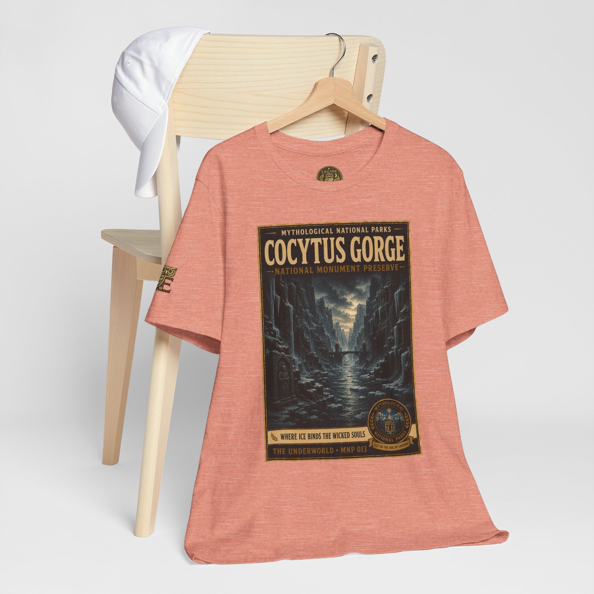 Mythological National Parks Collection II- #013-016 -The Underworld | Vintage nature poster Tee | Mythological National Parks graphic shirt