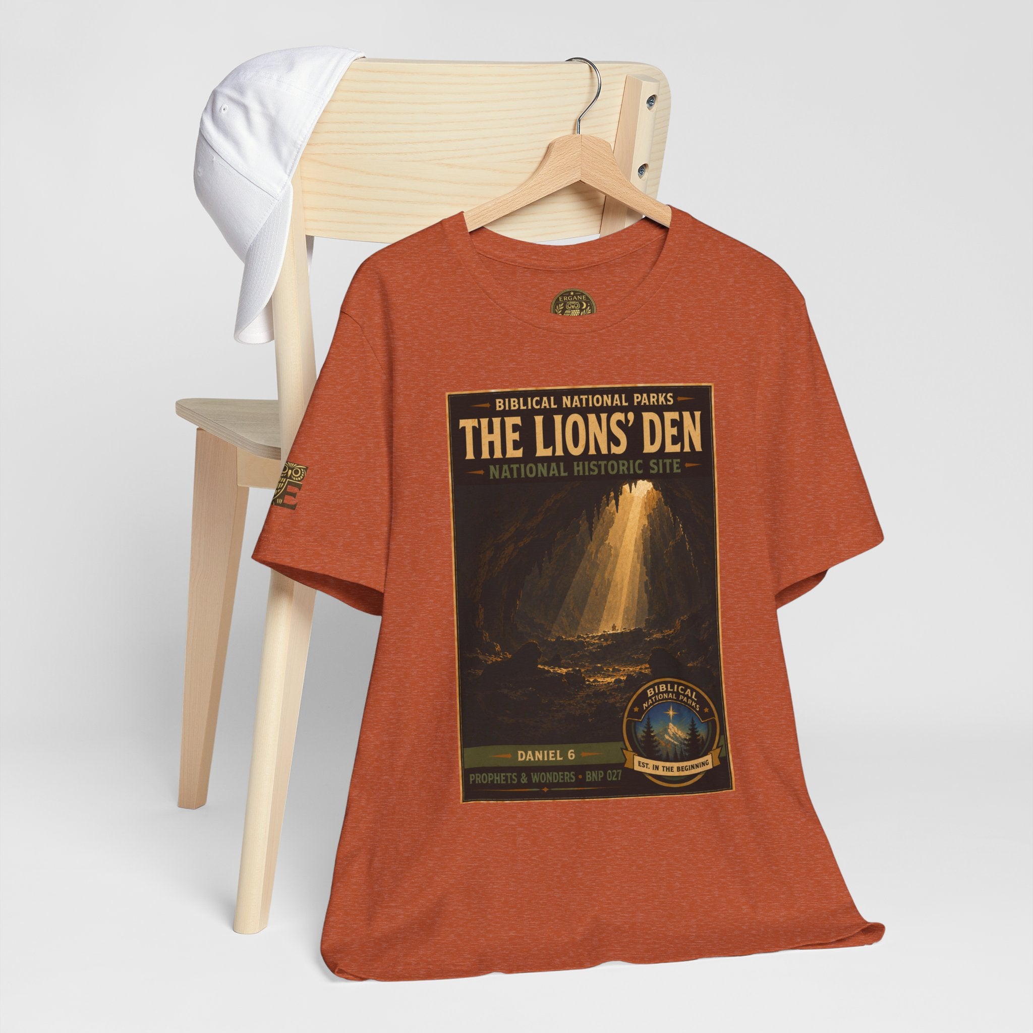 Biblical National Parks Collection V- Prophets & Wonders #027/030 Daniel 6 | Vintage nature poster Tee | Biblical national parks graphic shirt