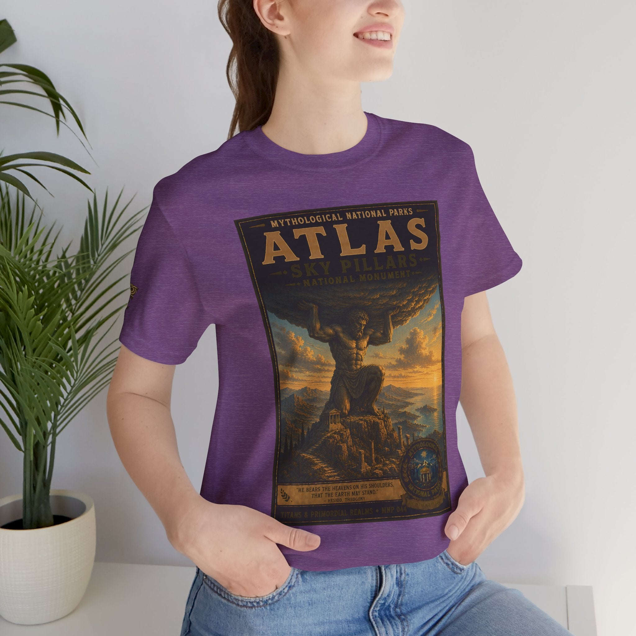 Mythological National Parks COLLECTION V- #044-050 TITANS & PRIMORDIAL REALMS | Vintage nature poster Tee | Mythological National Parks graphic shirt