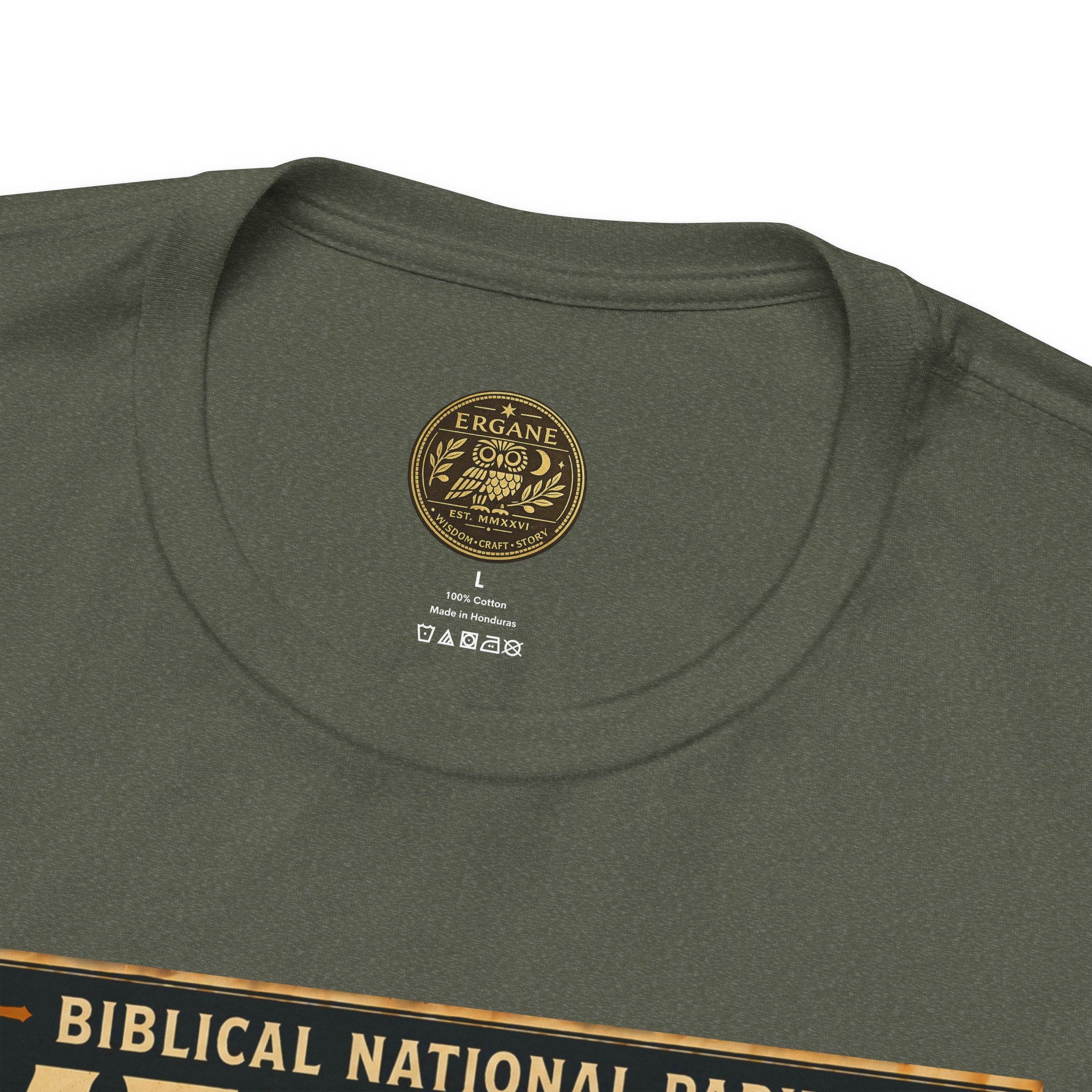 Biblical National Parks Collection II- The Exodus Trail #012/013 Exodus 17: 1-7 | Vintage nature poster Tee | Biblical national parks graphic shirt