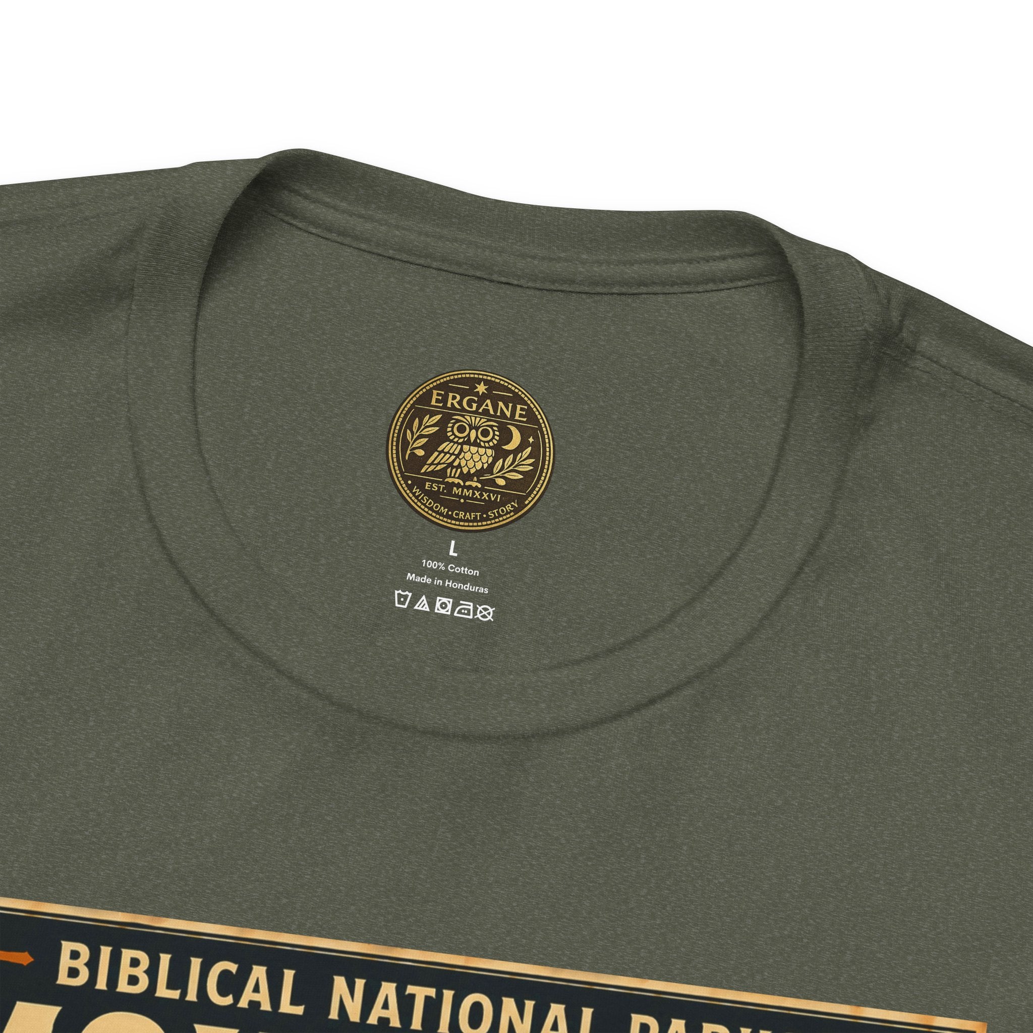 Biblical National Parks Collection II- The Exodus Trail #013/013 Exodus 20: 22-29 | Vintage nature poster Tee | Biblical national parks graphic shirt