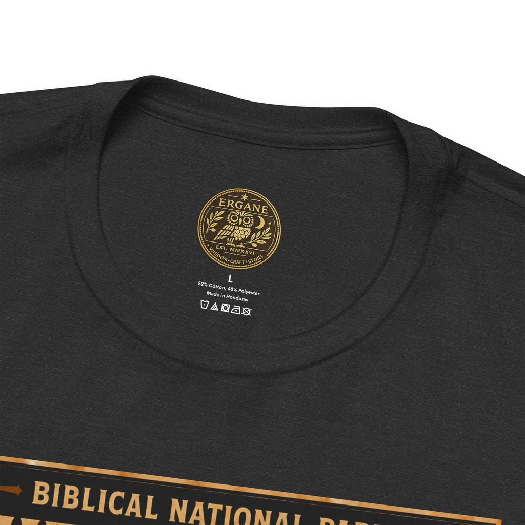 Biblical National Parks Collection V- Prophets & Wonders #027/030 Daniel 6 | Vintage nature poster Tee | Biblical national parks graphic shirt