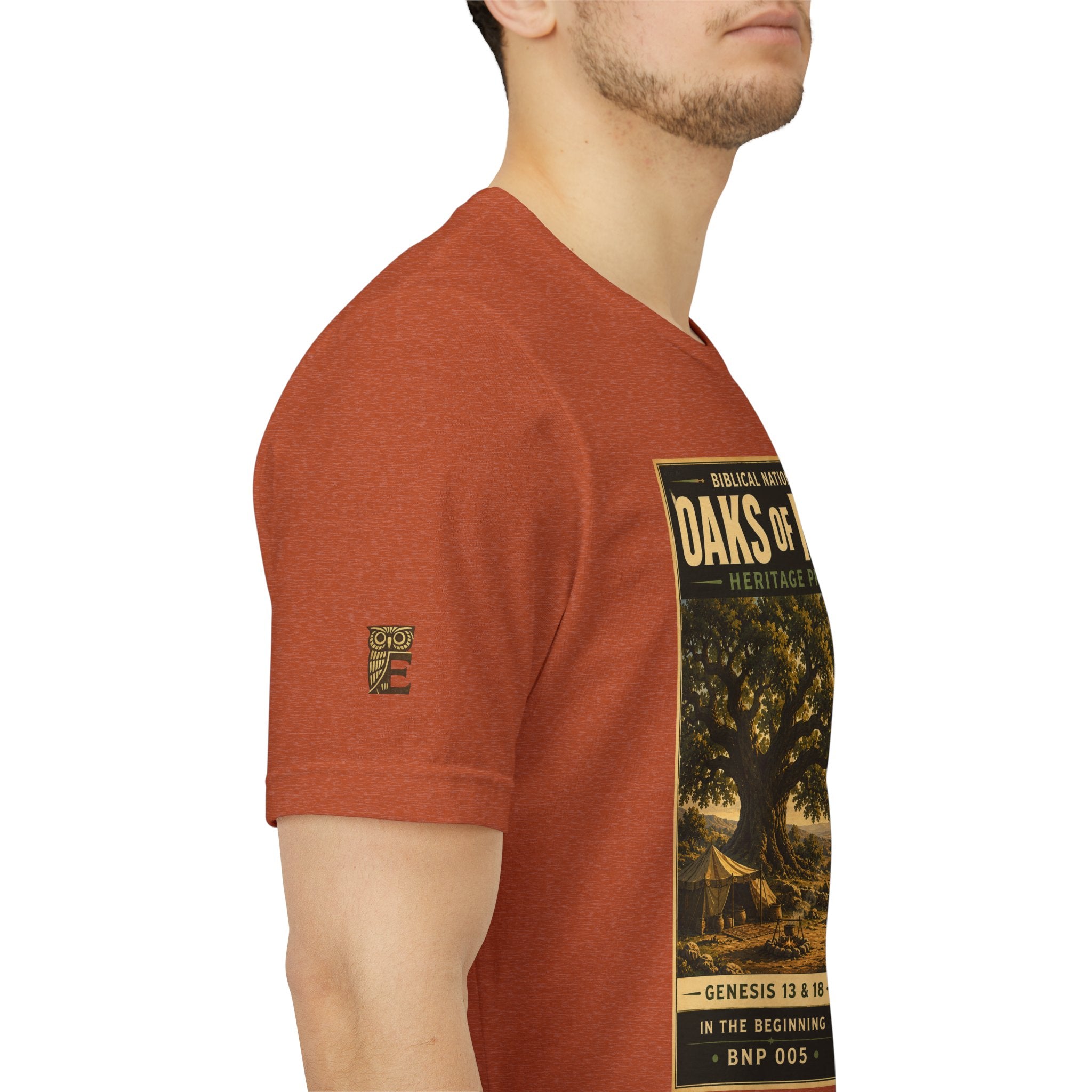 Biblical National Parks Collection I- In The Beginning #005/006 Genesis 13 & 18 | Vintage nature poster Tee | Biblical national parks graphic shirt