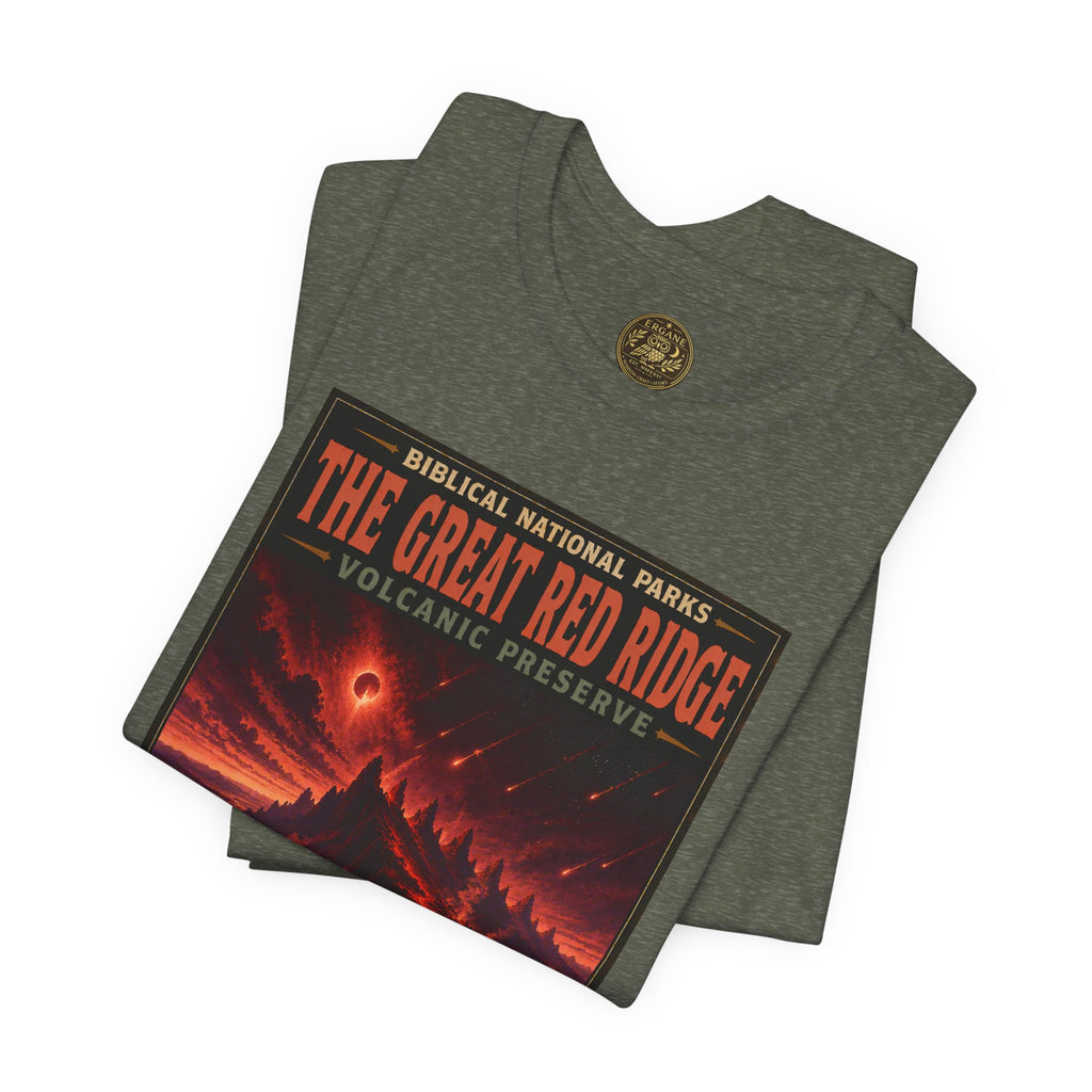 Biblical National Parks Collection X- #059/061 - Revelation: The Final Frontier | Revelation 12 | Vintage nature poster Tee | Biblical national parks graphic shirt