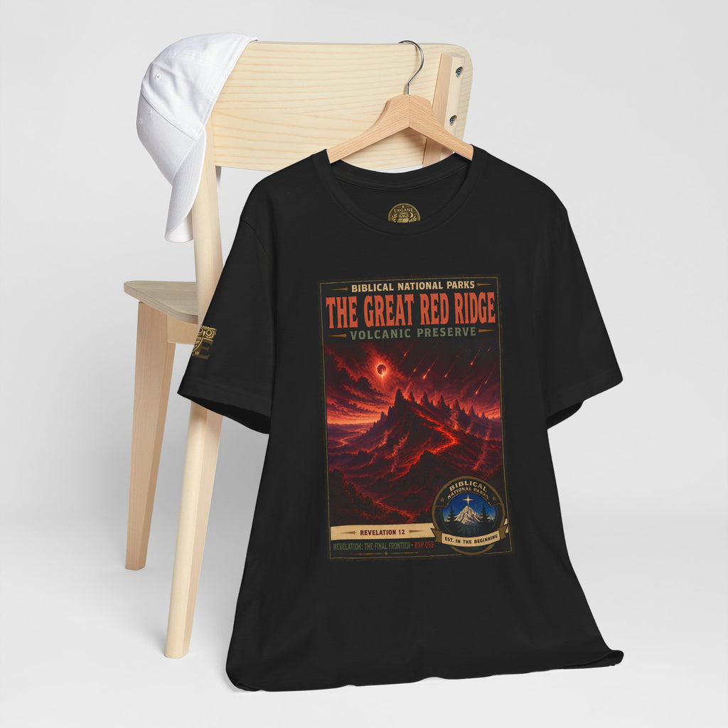 Biblical National Parks Collection X- #059/061 - Revelation: The Final Frontier | Revelation 12 | Vintage nature poster Tee | Biblical national parks graphic shirt