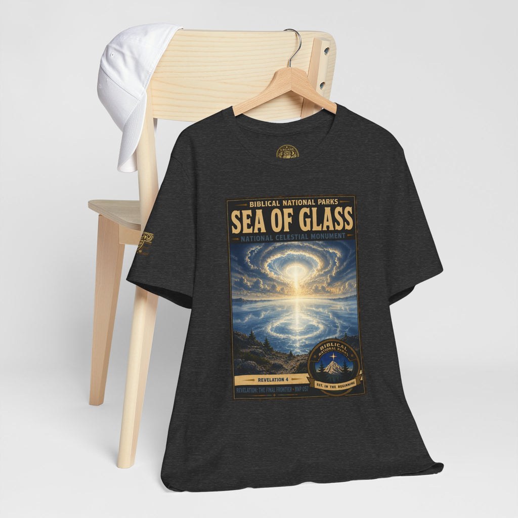 Biblical National Parks Collection X- #057/061 - Revelation: The Final Frontier | Revelation 4 | Vintage nature poster Tee | Biblical national parks graphic shirt