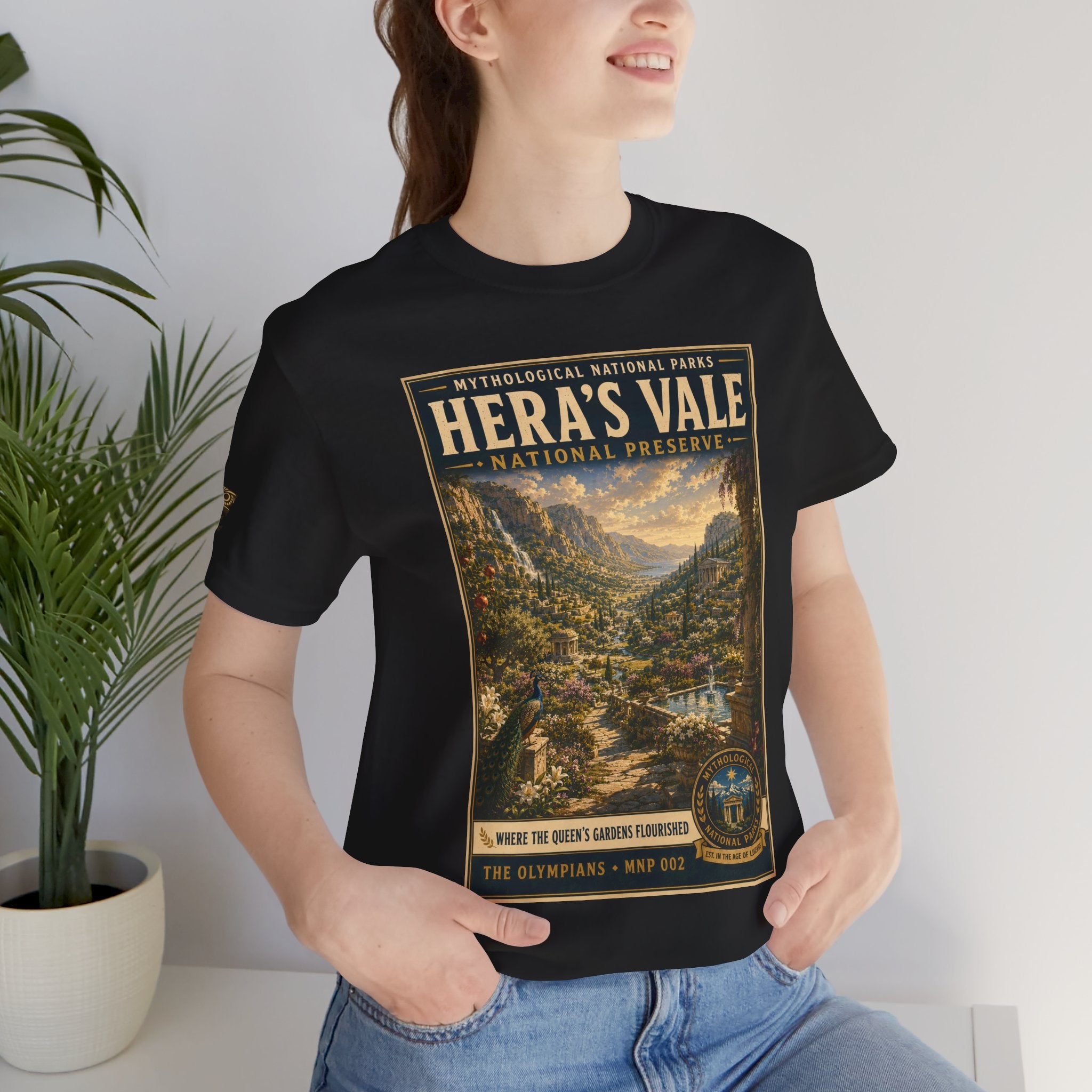 Mythological National Parks Collection I- #002-007 - The Olympians | Vintage nature poster Tee | Mythological National Parks graphic shirt
