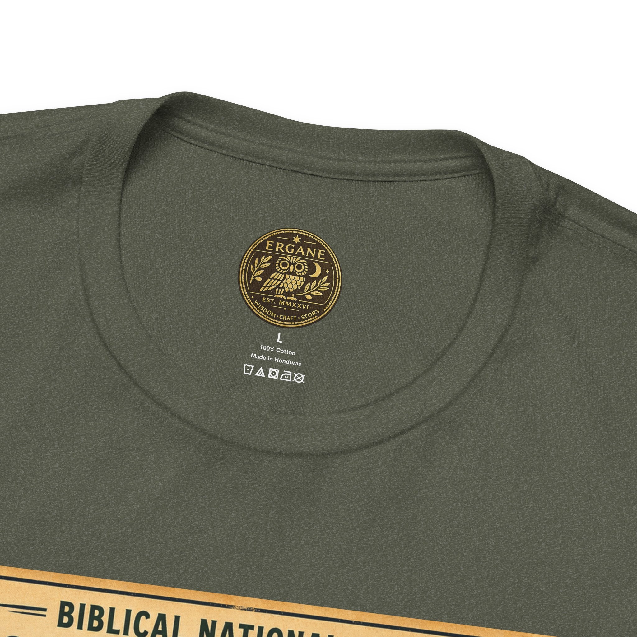 Biblical National Parks Collection I- In The Beginning #004/006 Genesis 8:4-5,17 | Vintage nature poster Tee | Biblical national parks graphic shirt