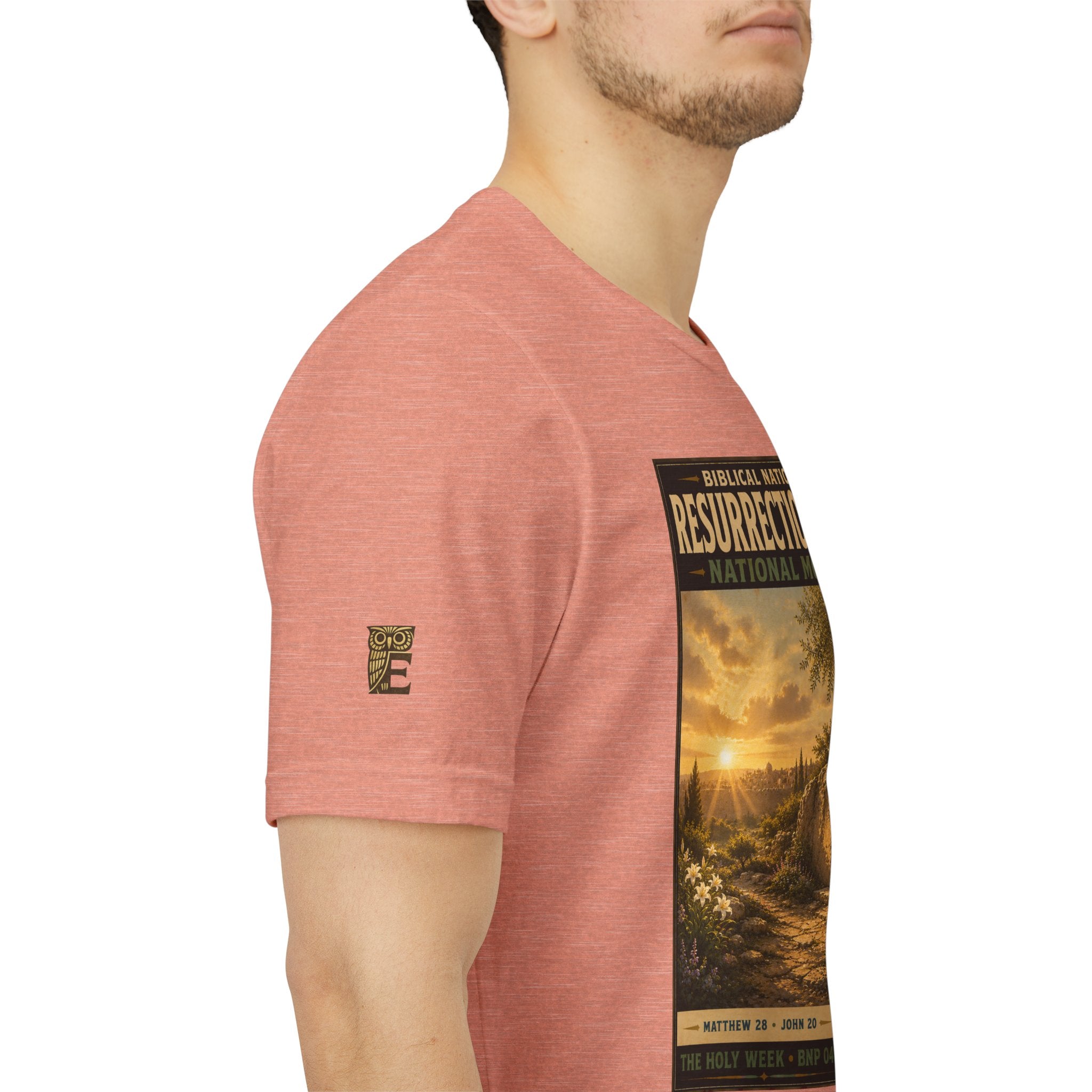 Biblical National Parks Collection VII- The Holy Week #041/041 | Matthew 28 - John 20 | Vintage nature poster Tee | Biblical national parks graphic shirt