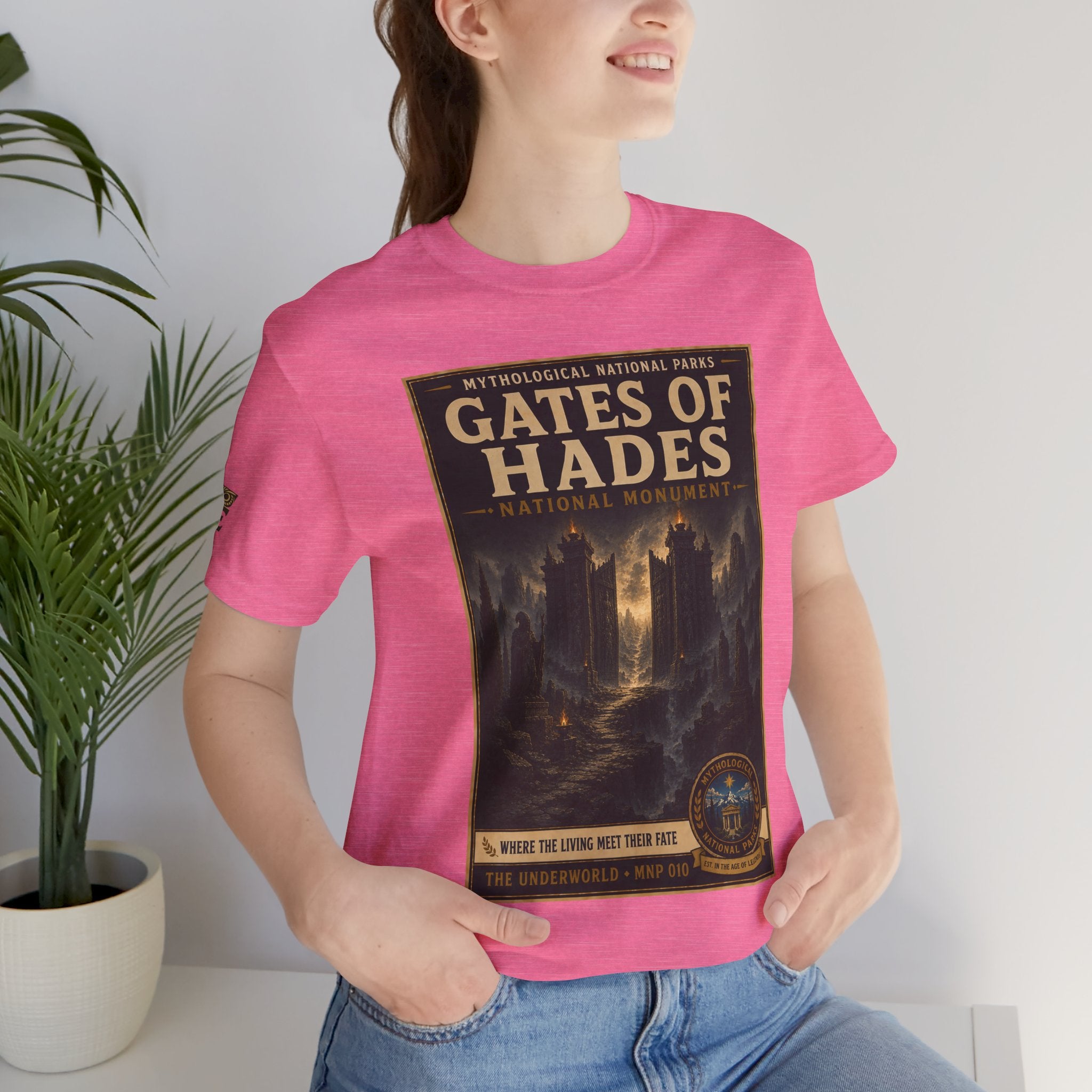 Mythological National Parks Collection II- #010-016 -The Underworld | Vintage nature poster Tee | Mythological National Parks graphic shirt