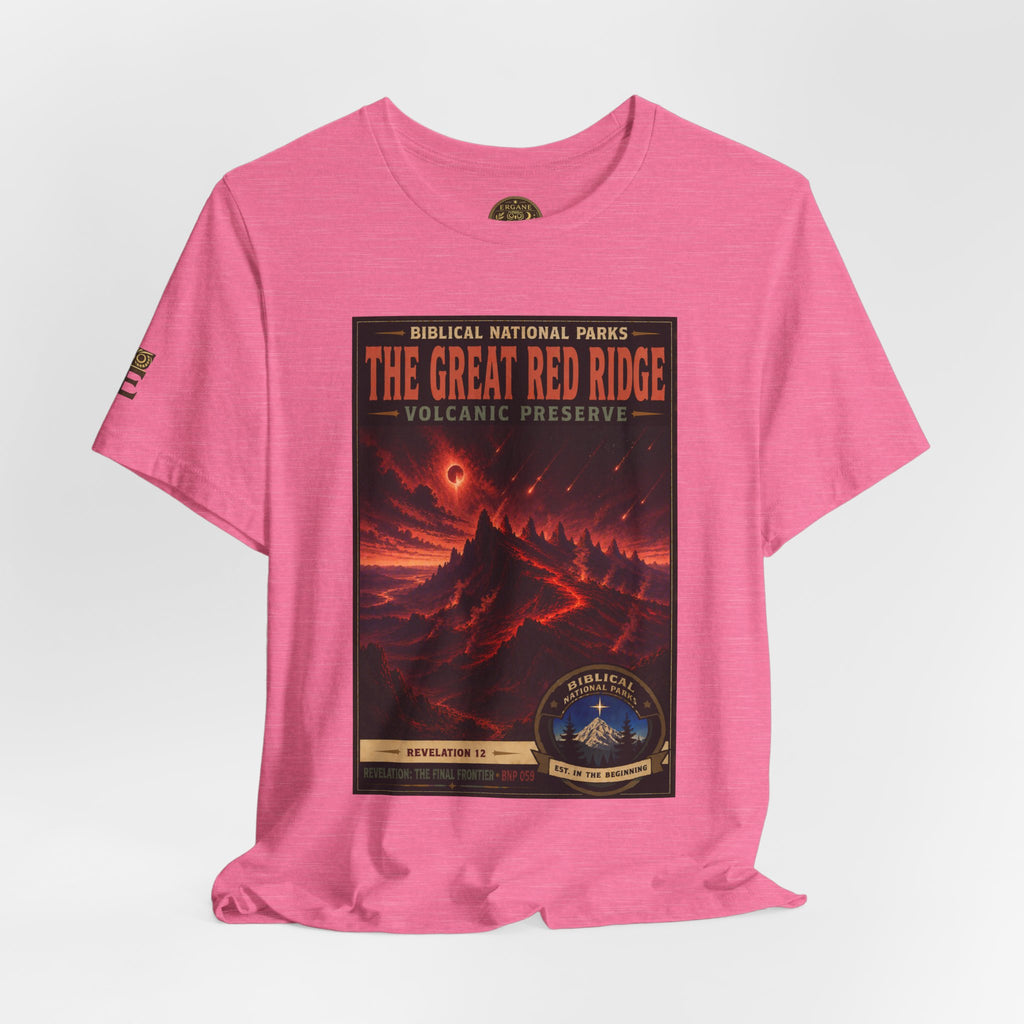 Biblical National Parks Collection X- #059/061 - Revelation: The Final Frontier | Revelation 12 | Vintage nature poster Tee | Biblical national parks graphic shirt